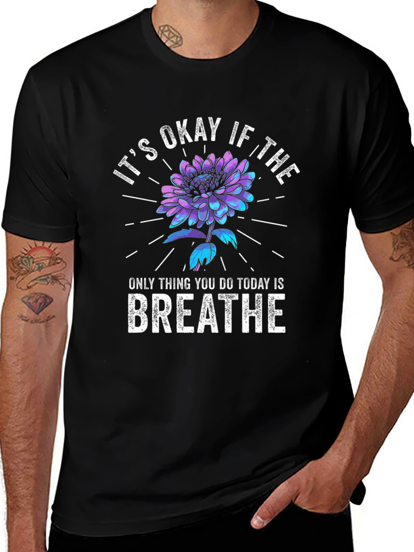 Its Okay To Breathe Graphic T-Shirt