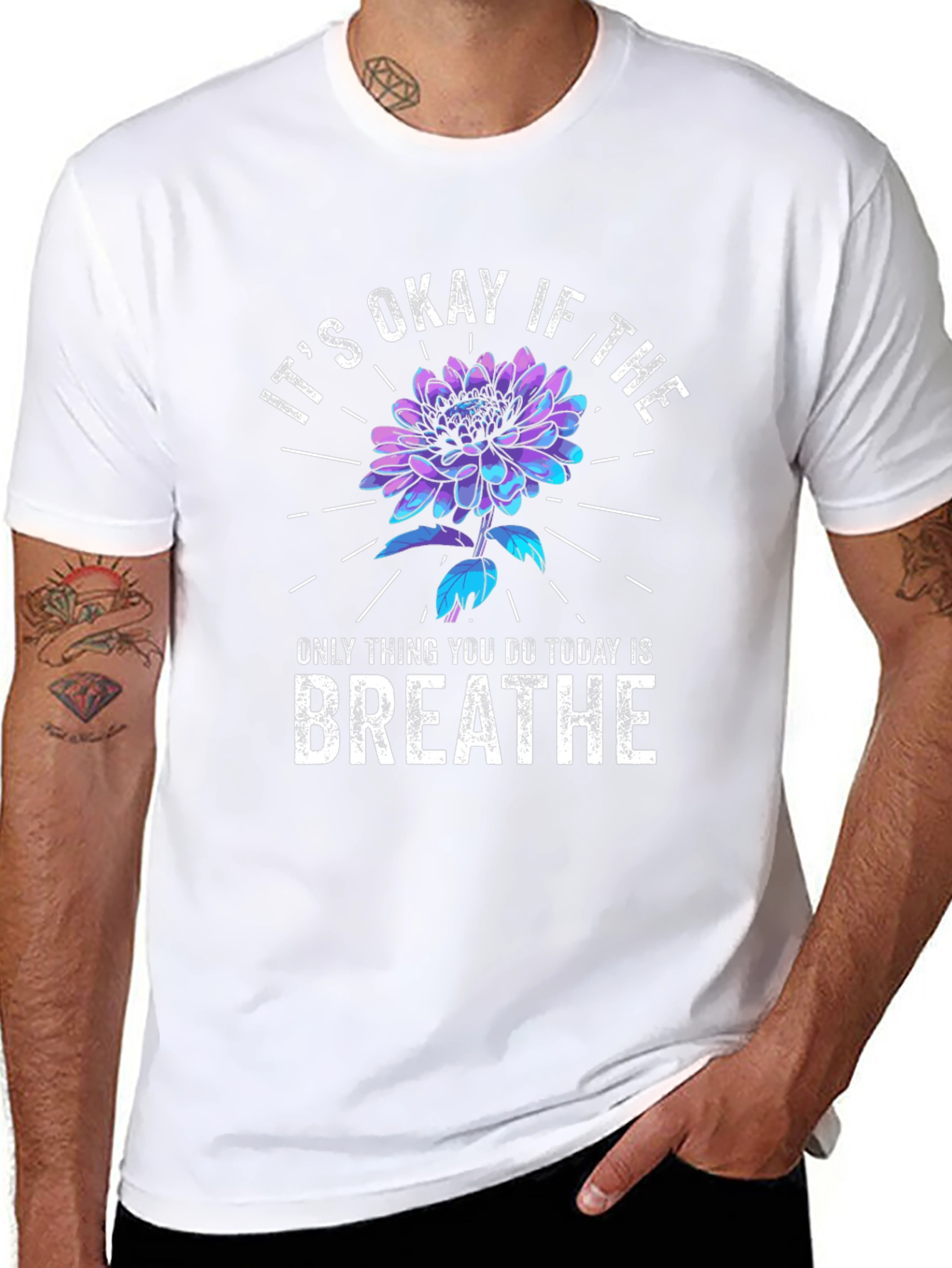 Its Okay To Breathe Graphic T-Shirt