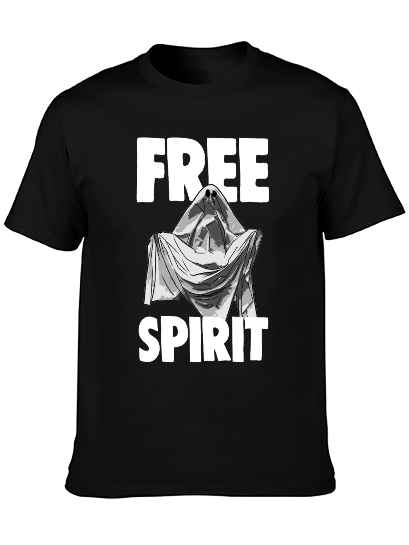 Free Spirit Ghost Graphic T-Shirt