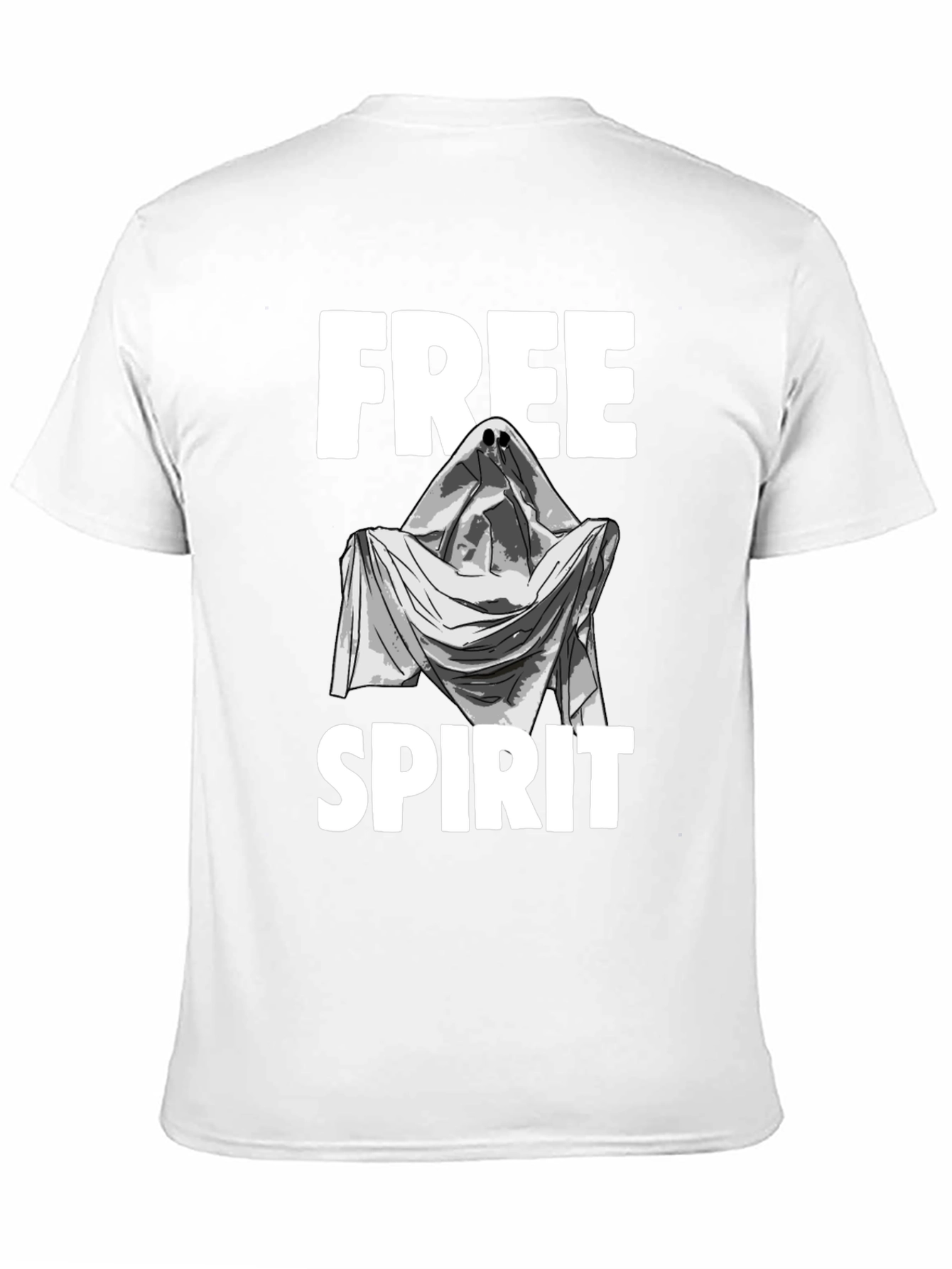 Free Spirit Ghost Graphic T-Shirt