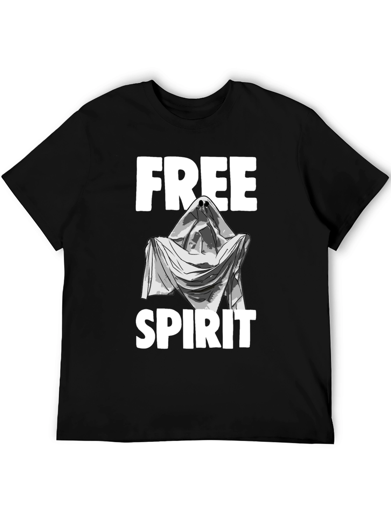 Free Spirit Ghost Graphic T-Shirt