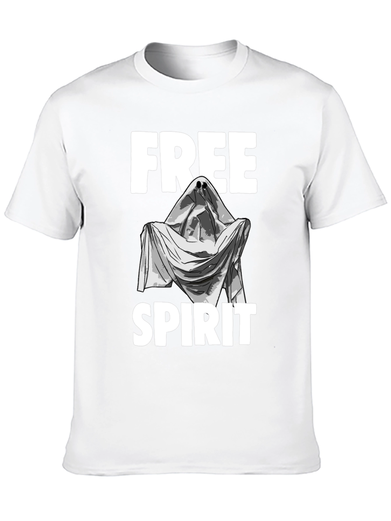 Free Spirit Ghost Graphic T-Shirt