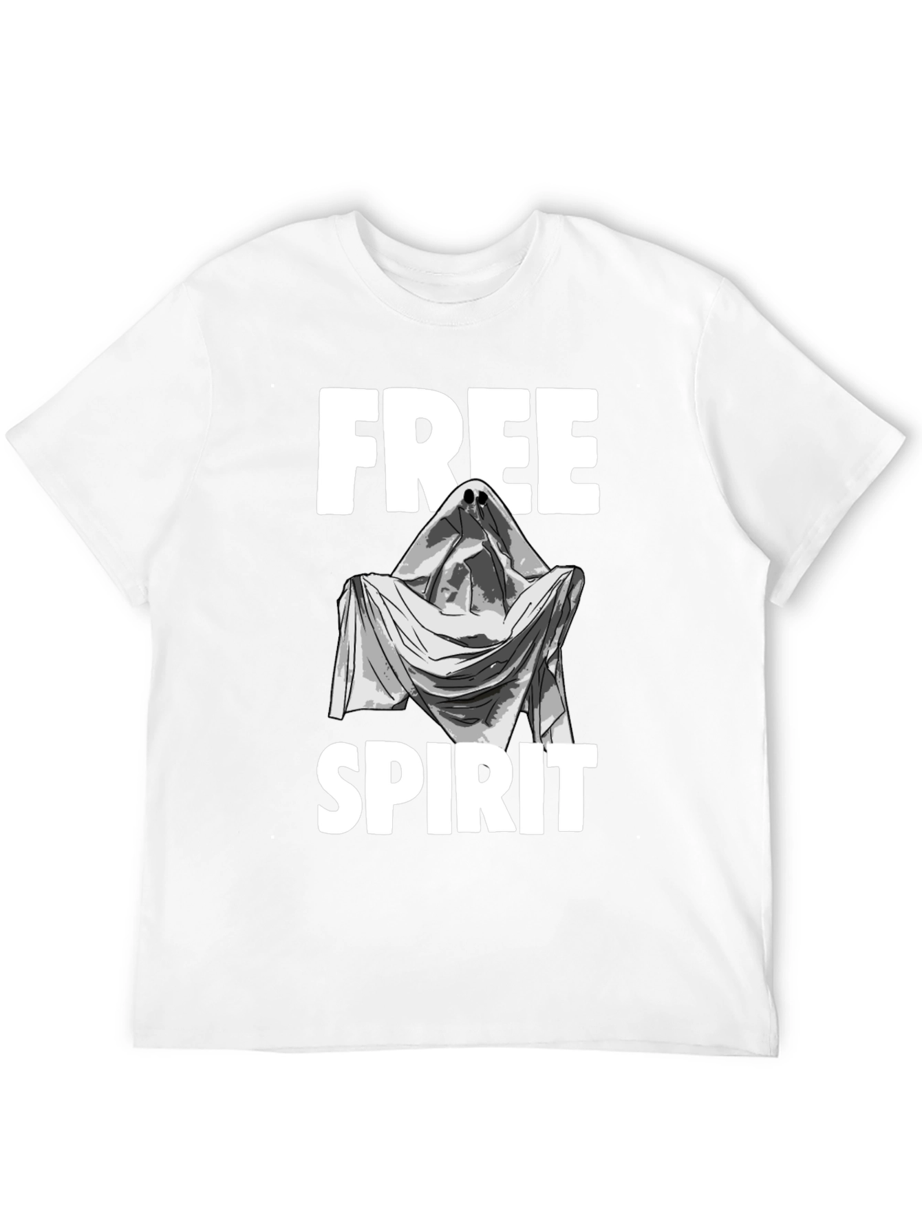 Free Spirit Ghost Graphic T-Shirt