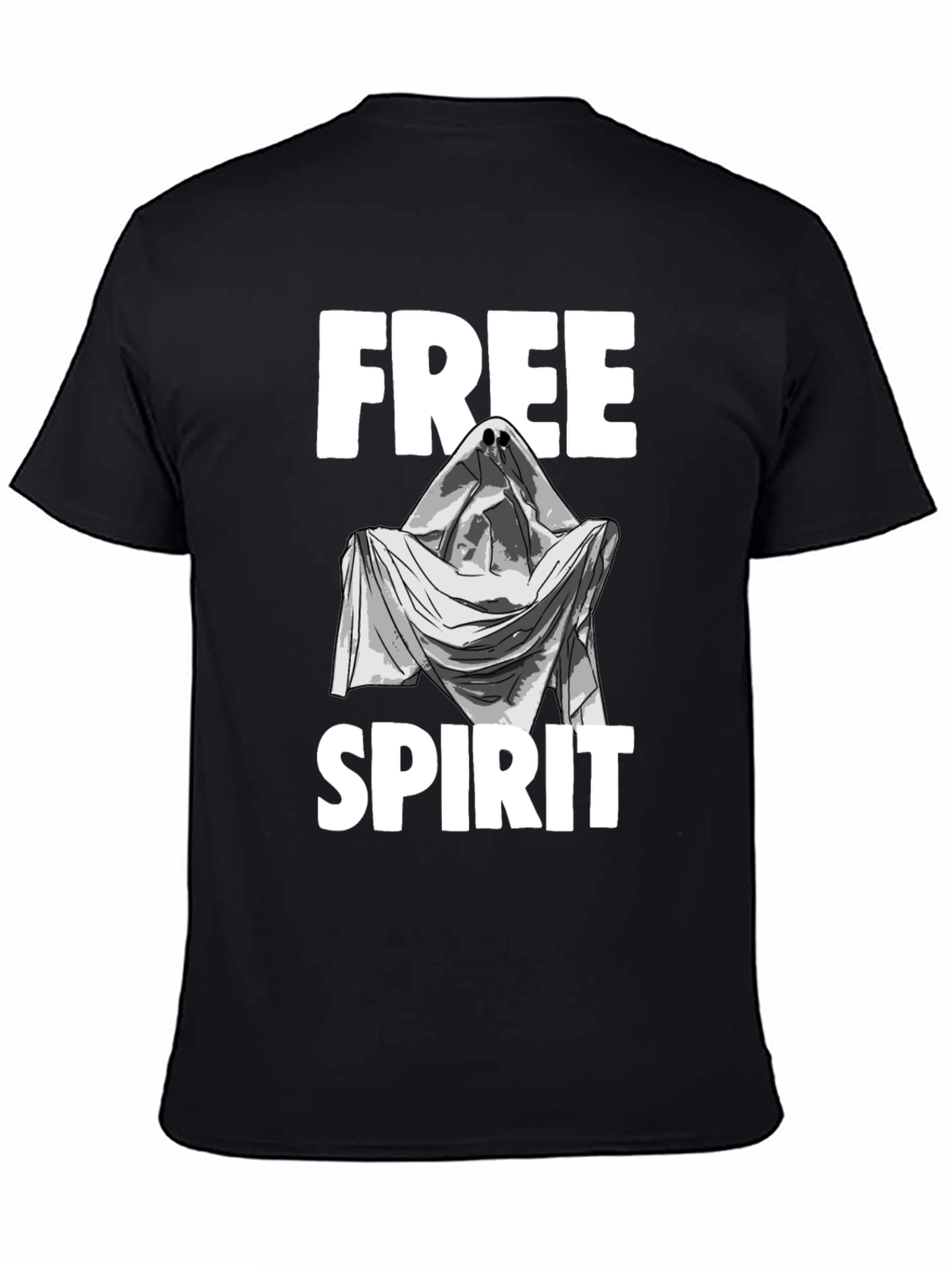 Free Spirit Ghost Graphic T-Shirt