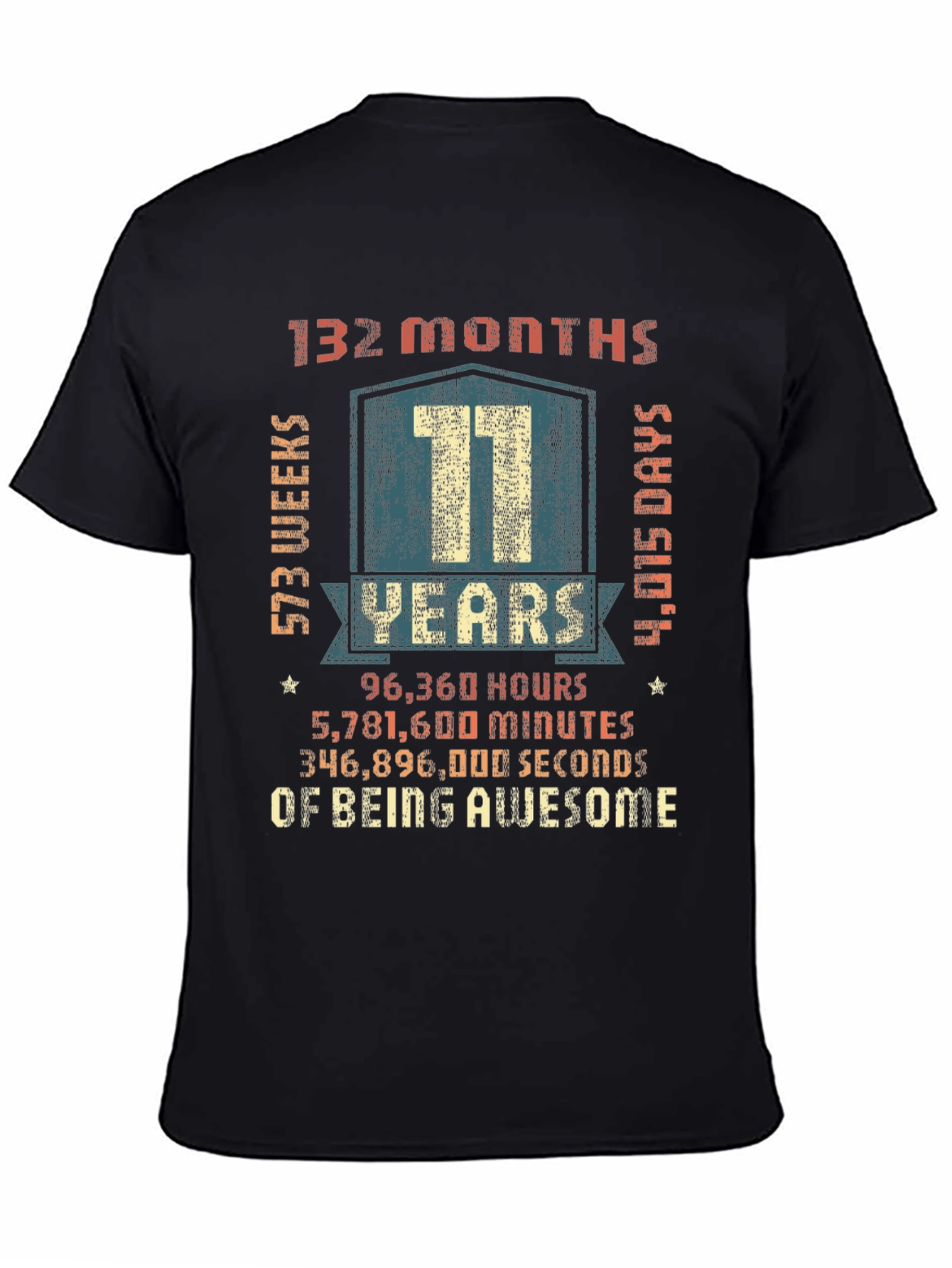 11 Years of Being Awesome Graphic Tee