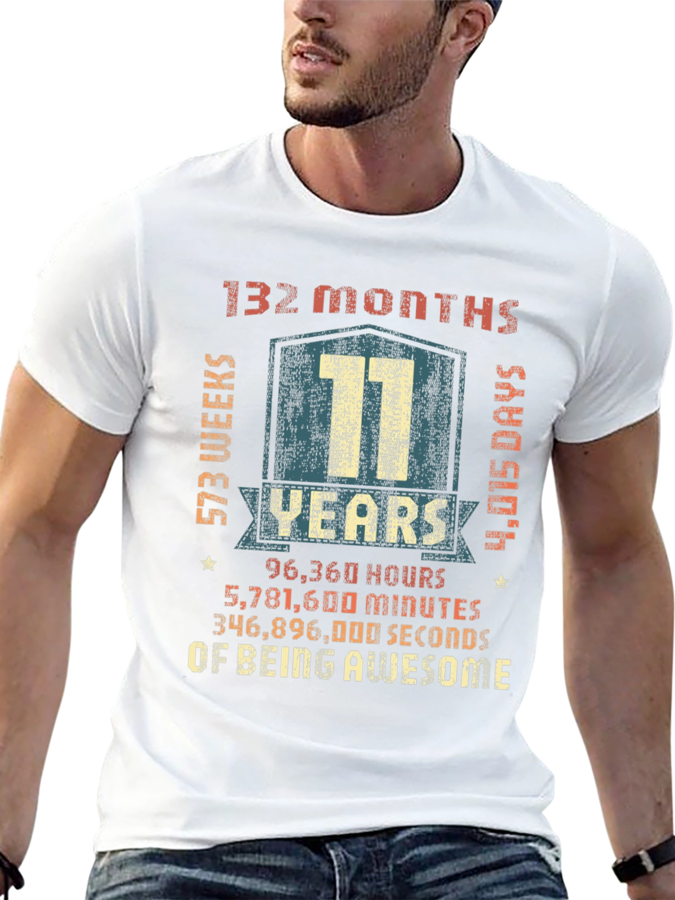 11 Years of Being Awesome Graphic Tee