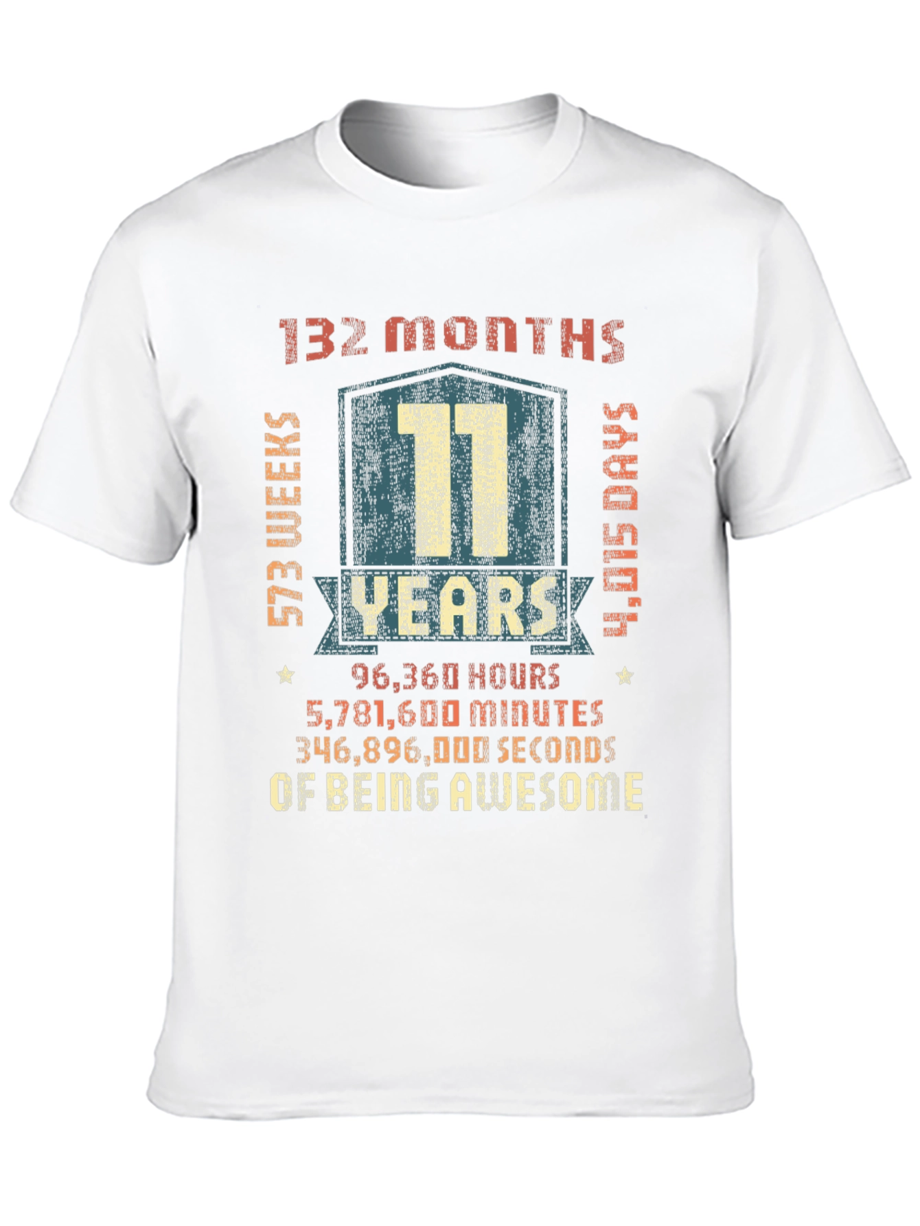 11 Years of Being Awesome Graphic Tee