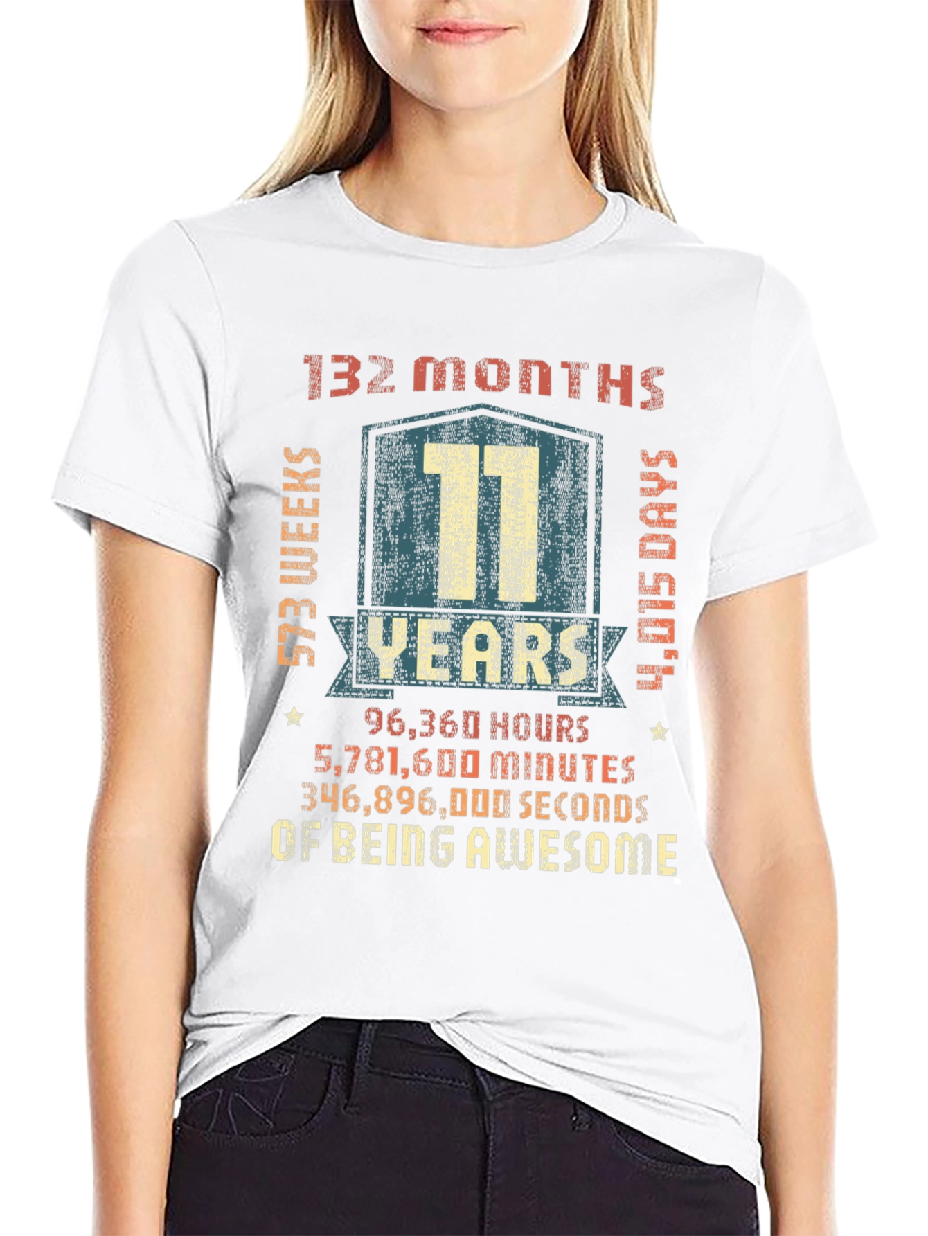 11 Years of Being Awesome Graphic Tee