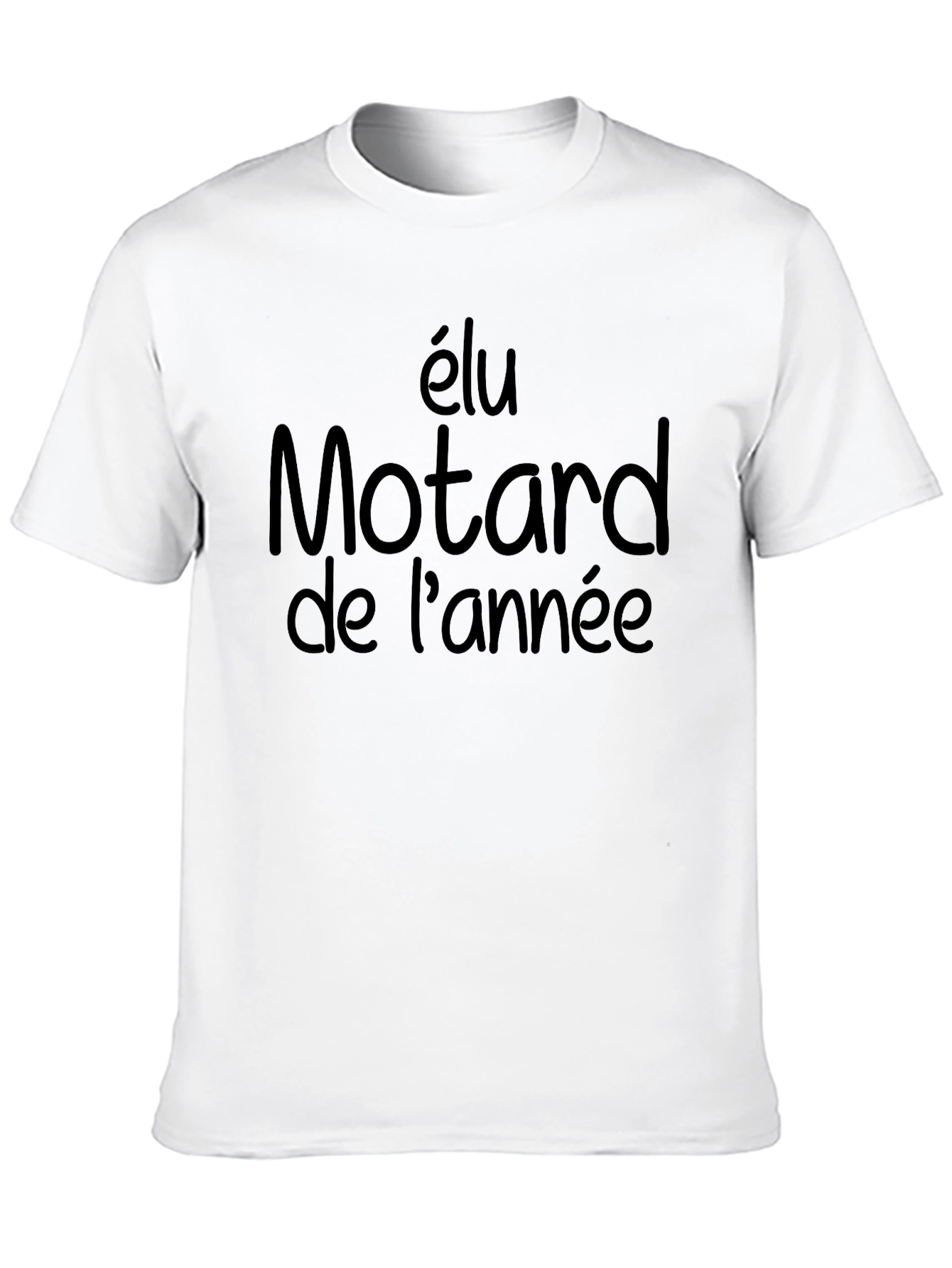 Élu Motard De Lannée T-Shirt