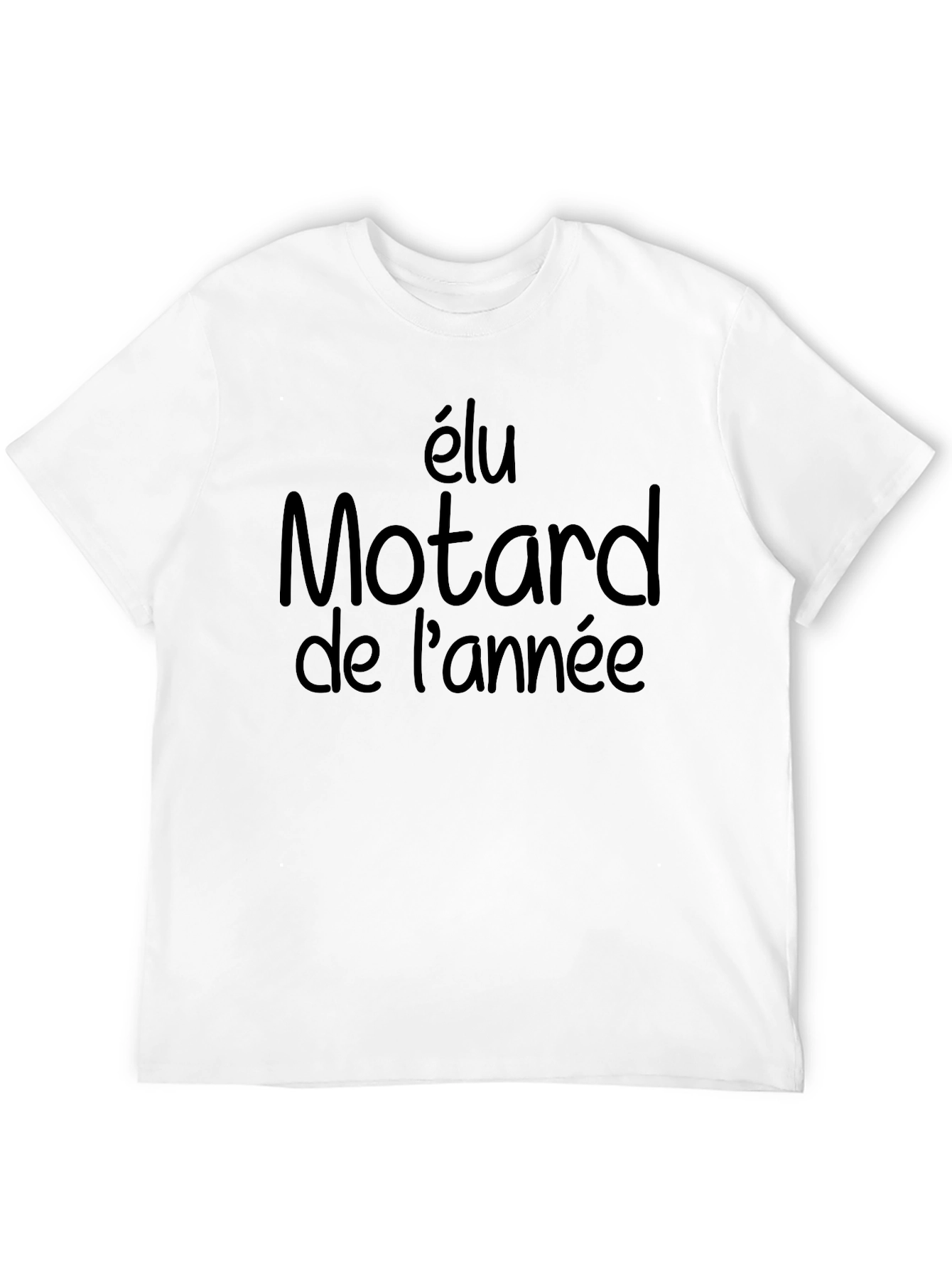 Élu Motard De Lannée T-Shirt