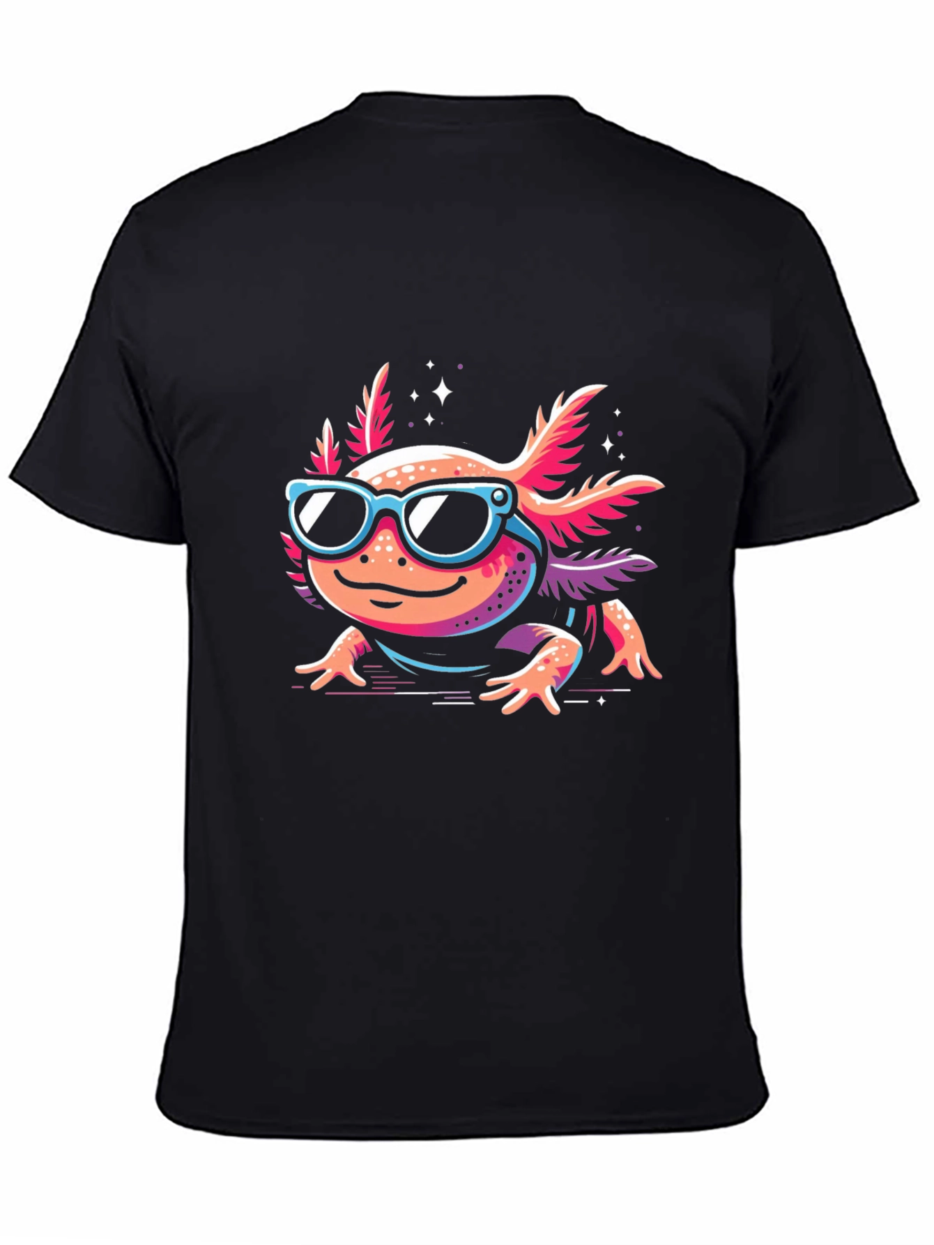 Cool Axolotl T-Shirt - Graphic Tee