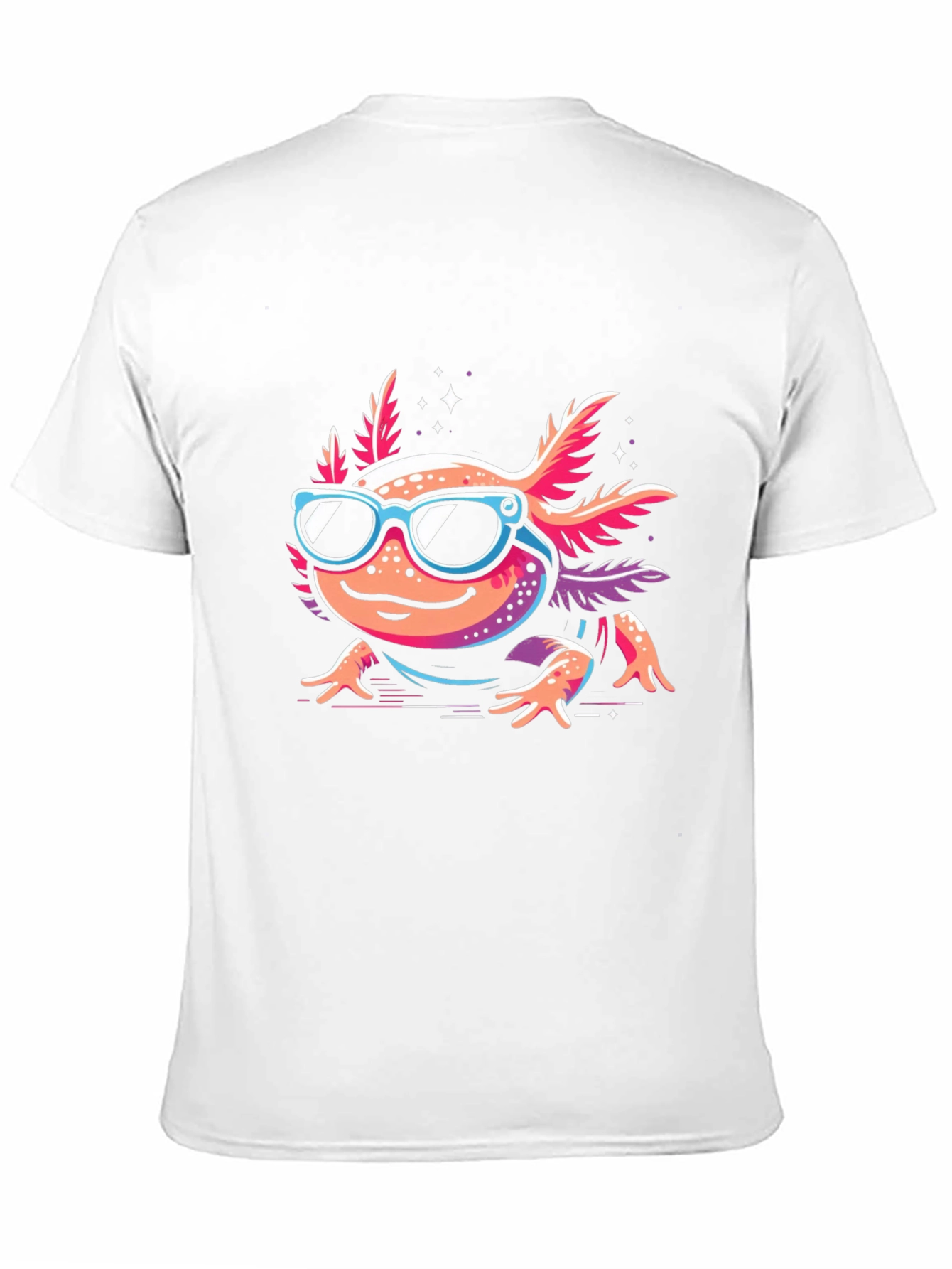 Cool Axolotl T-Shirt - Graphic Tee
