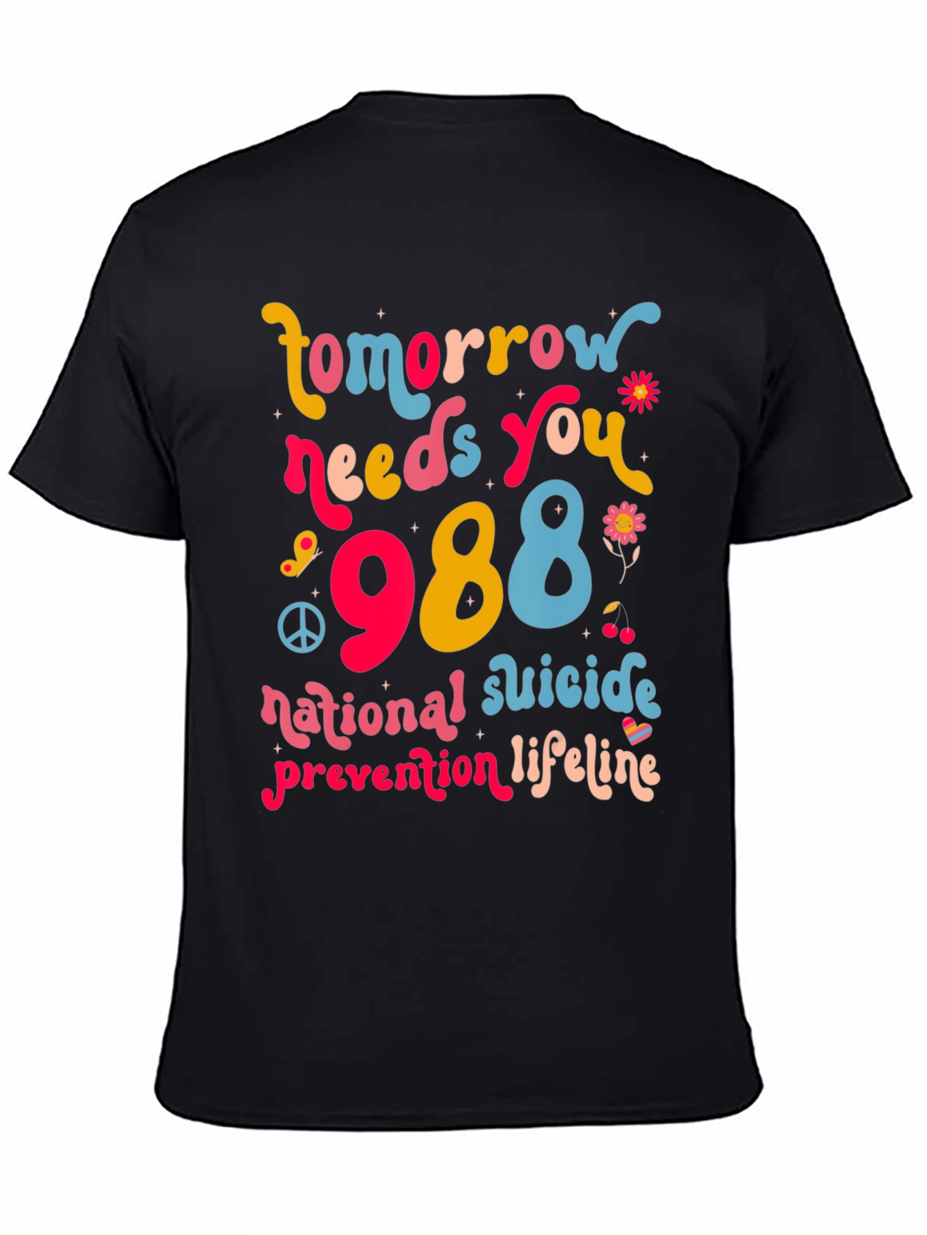 988 Suicide Prevention Lifeline Graphic Tee