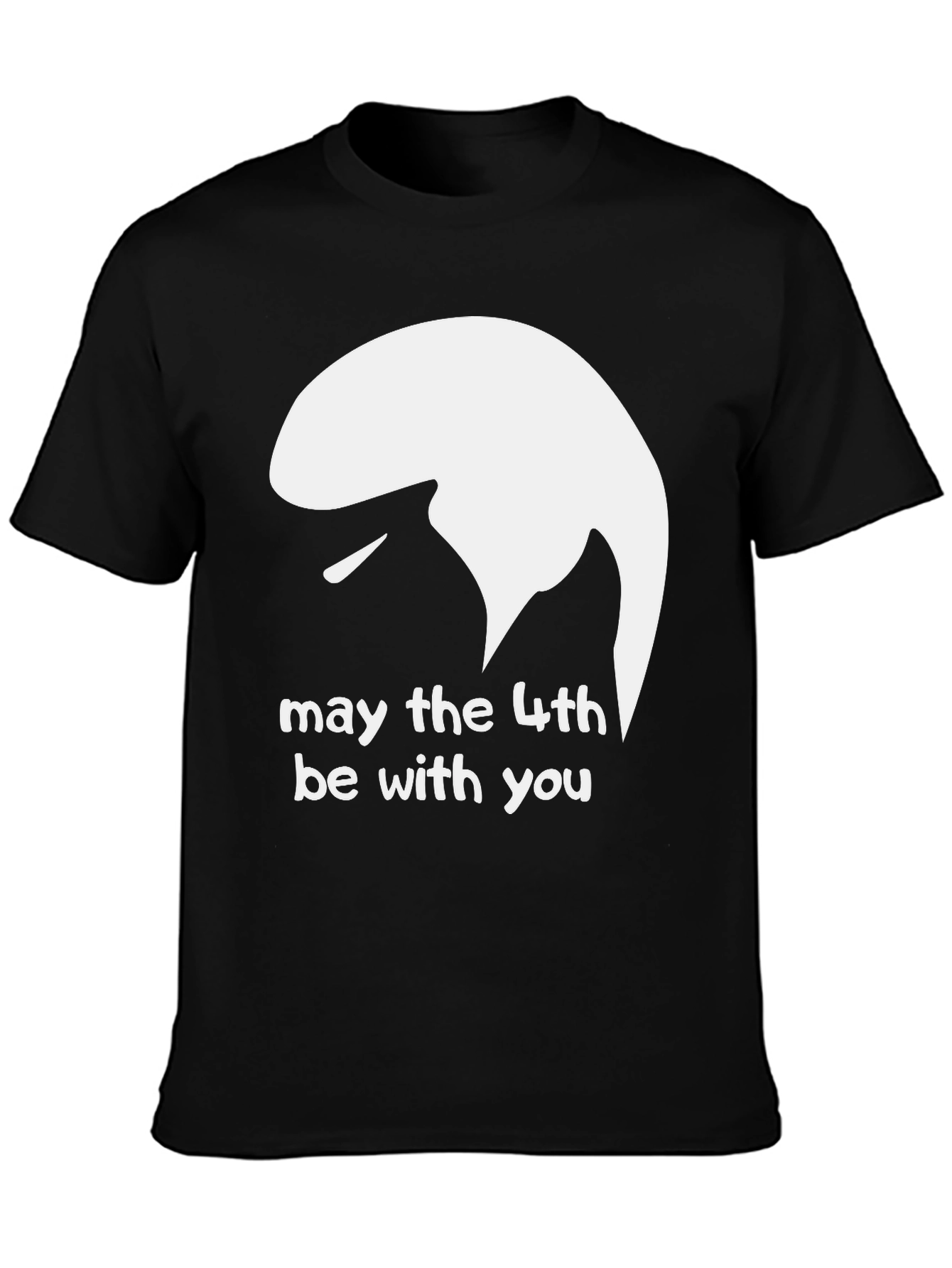 May the 4th Be With You Black T-Shirt