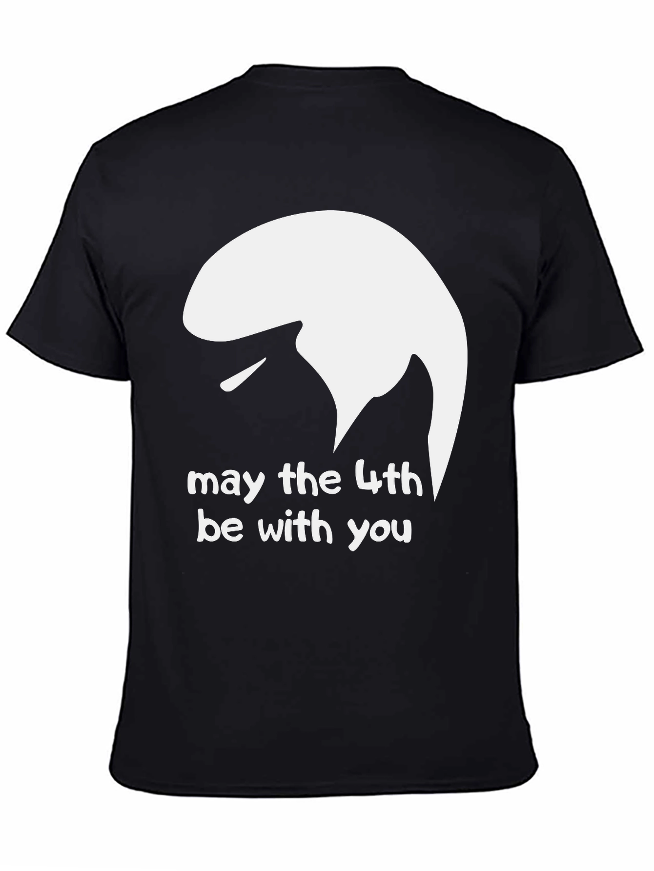 May the 4th Be With You Black T-Shirt
