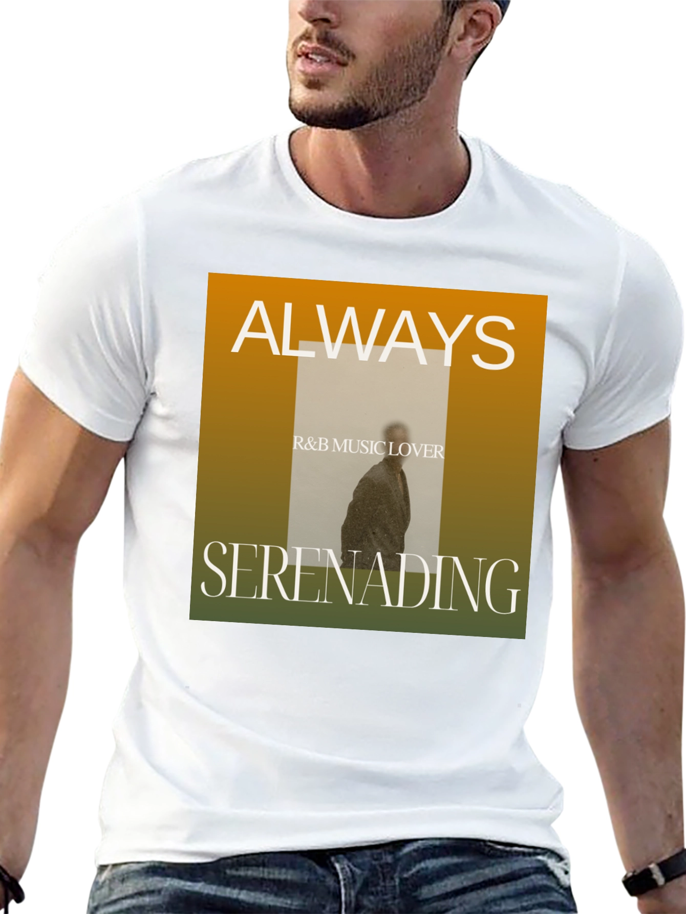 Always Seranading R&B Music Lover Graphic Tee