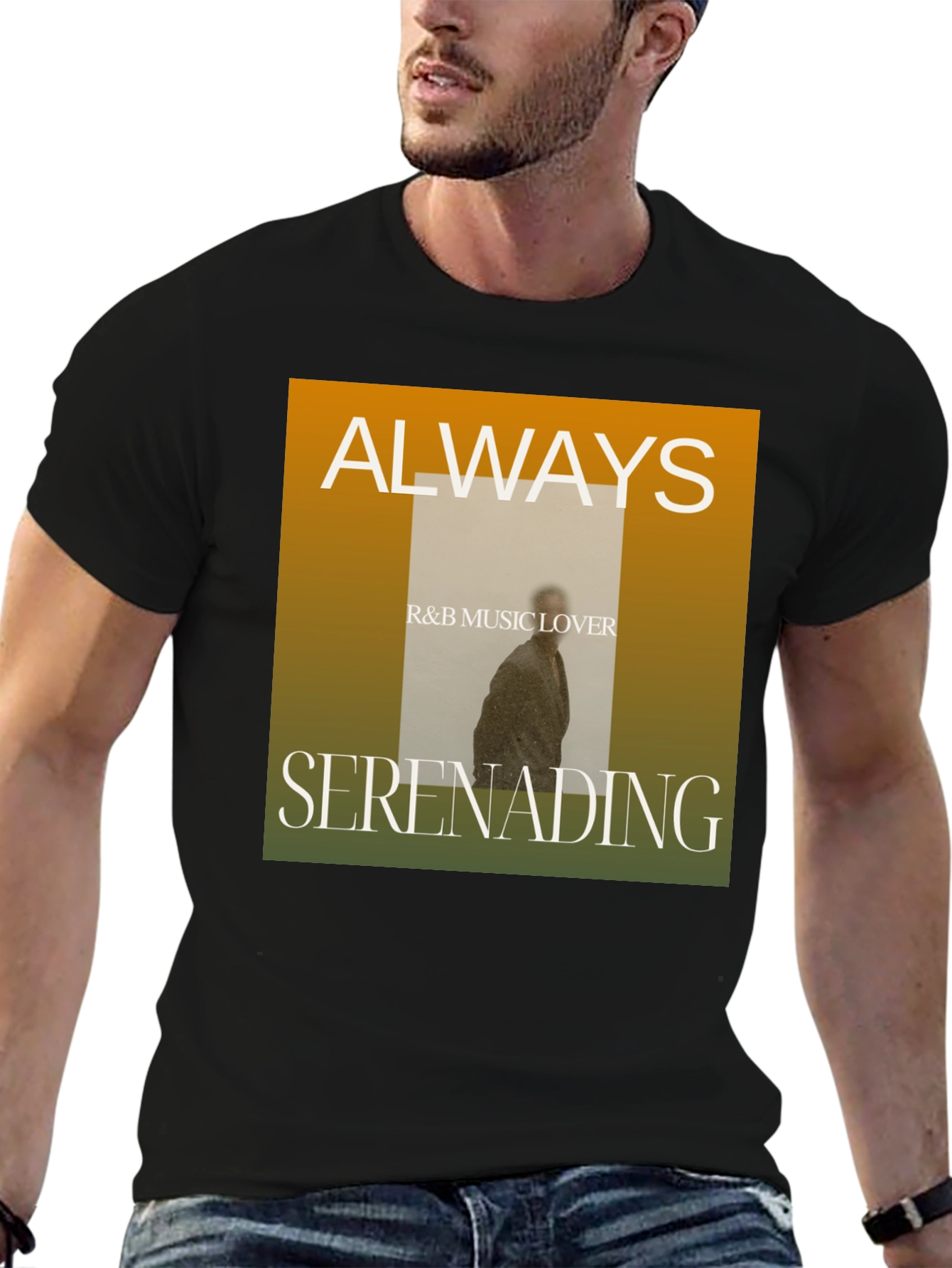 Always Seranading R&B Music Lover Graphic Tee