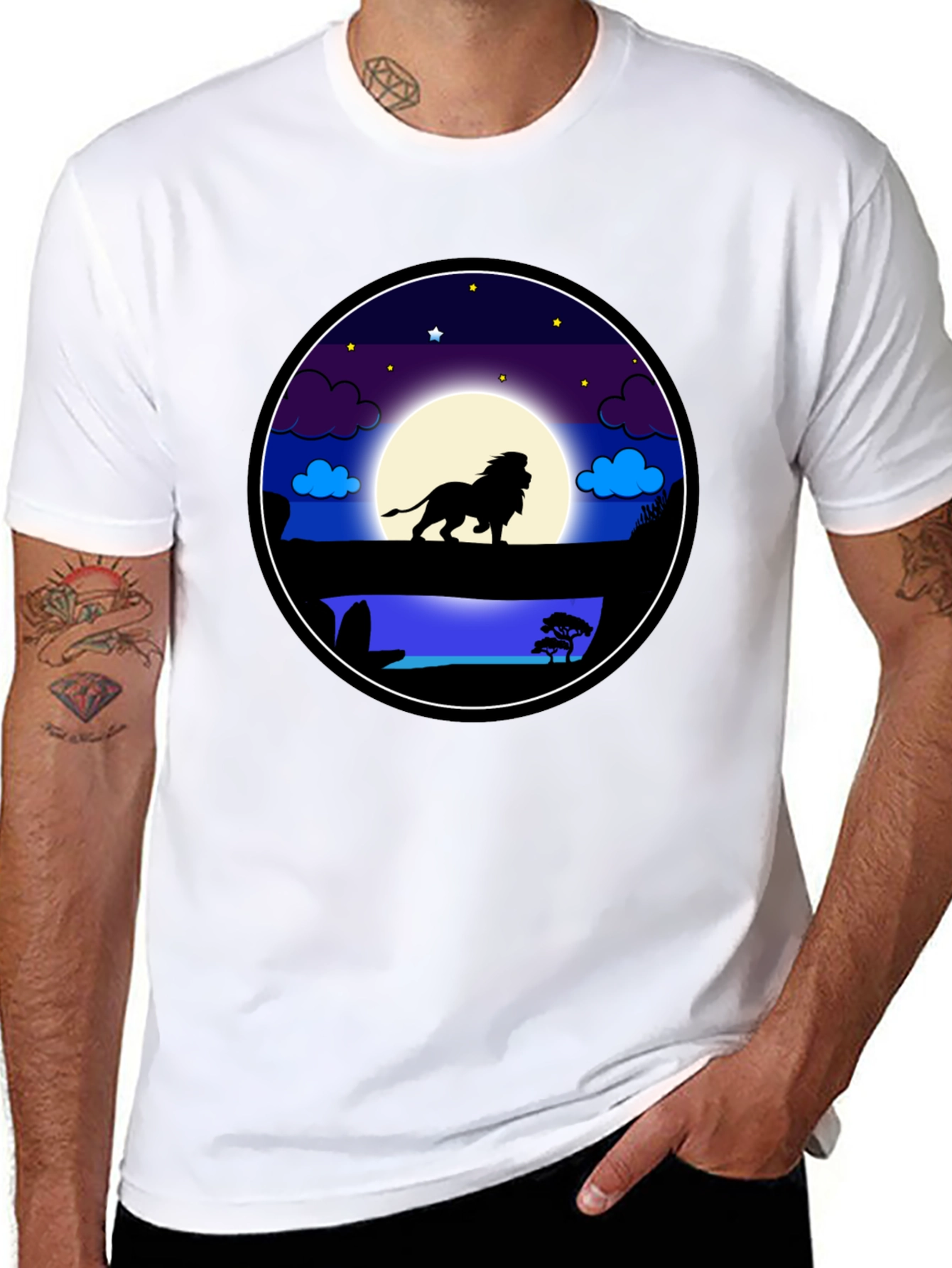 Lion King Silhouette T-Shirt