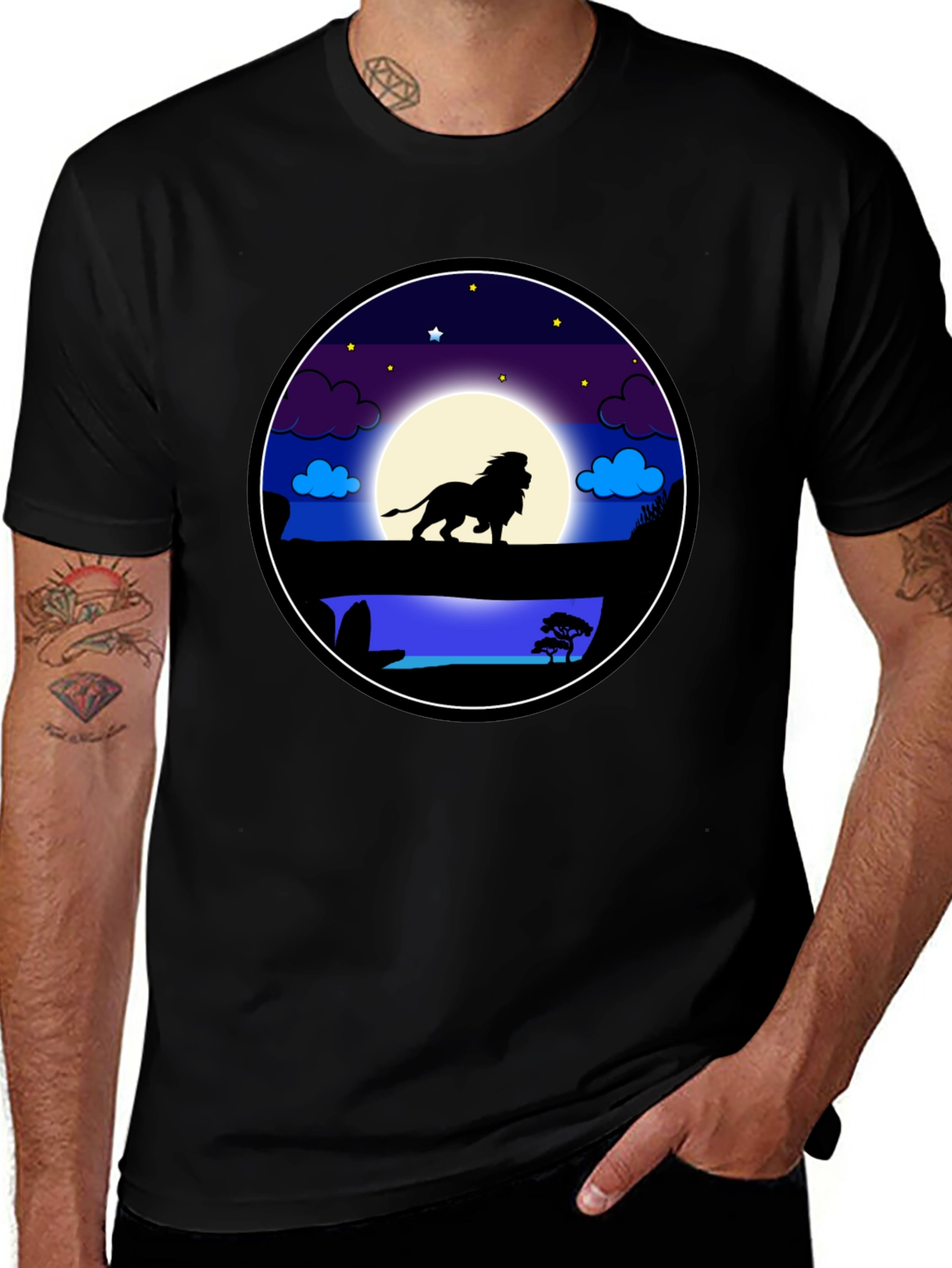 Lion King Silhouette T-Shirt