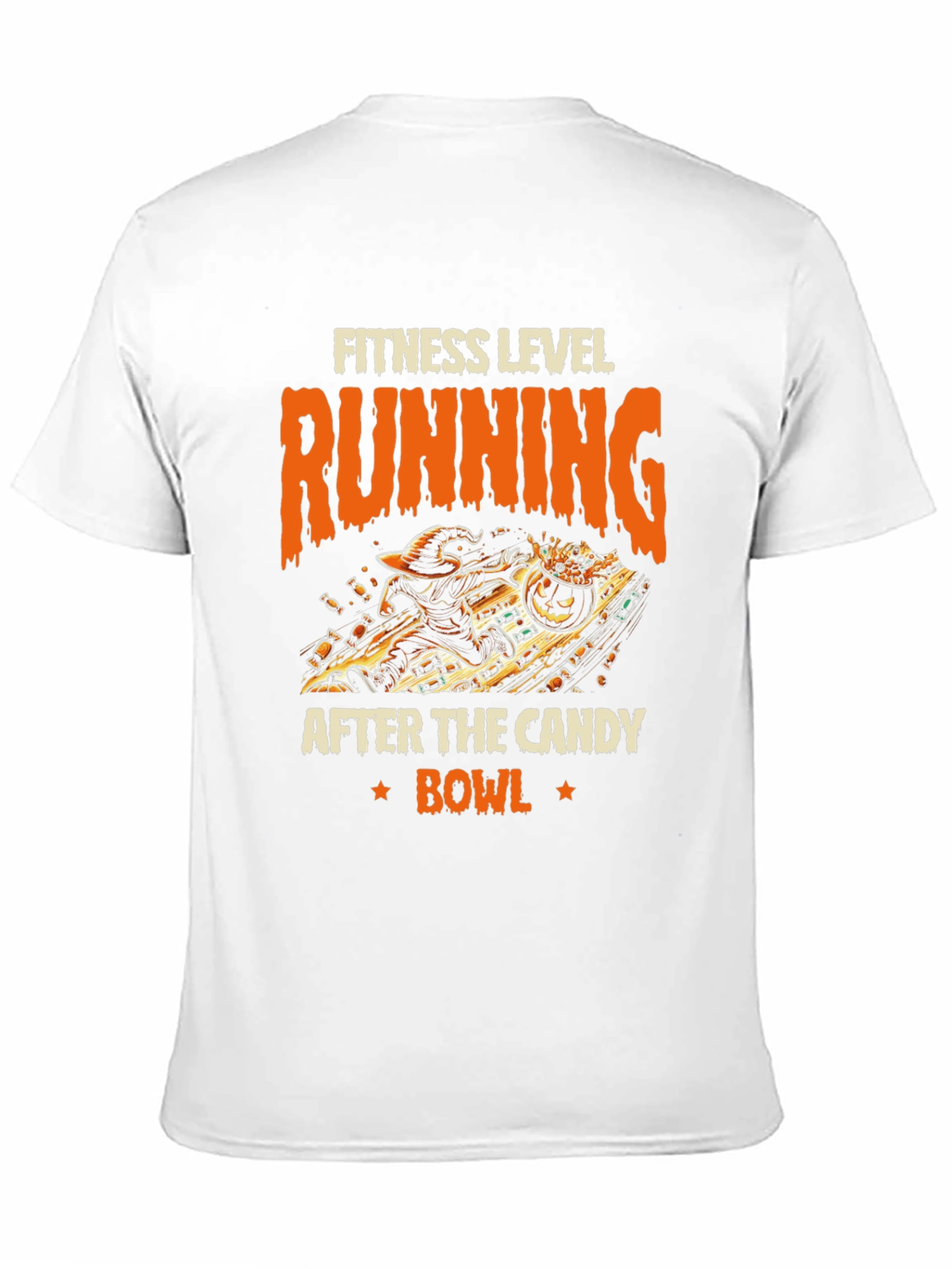 Fitness Level Running Halloween T-Shirt