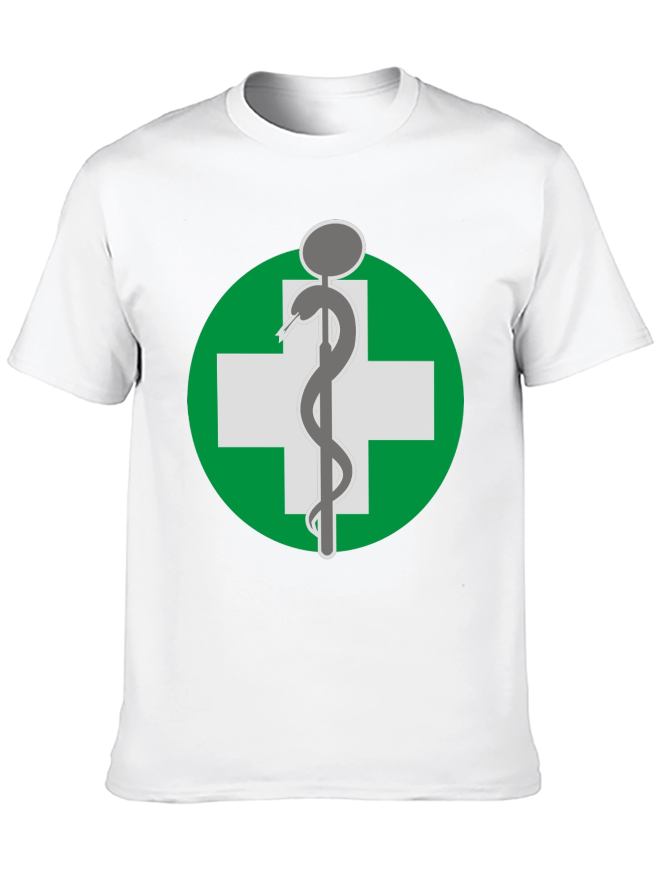 Caduceus Medical Symbol Graphic T-Shirt