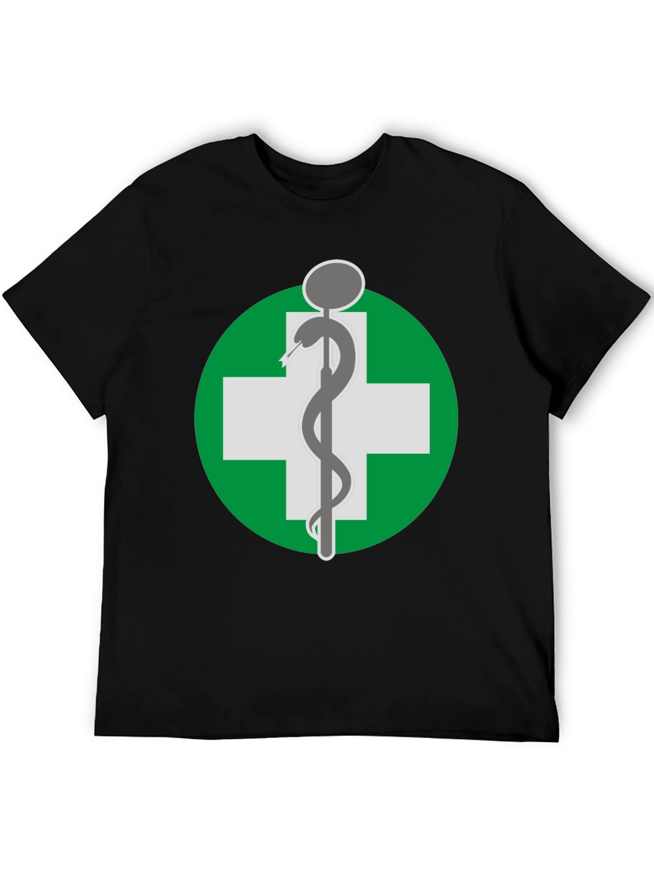 Caduceus Medical Symbol Graphic T-Shirt