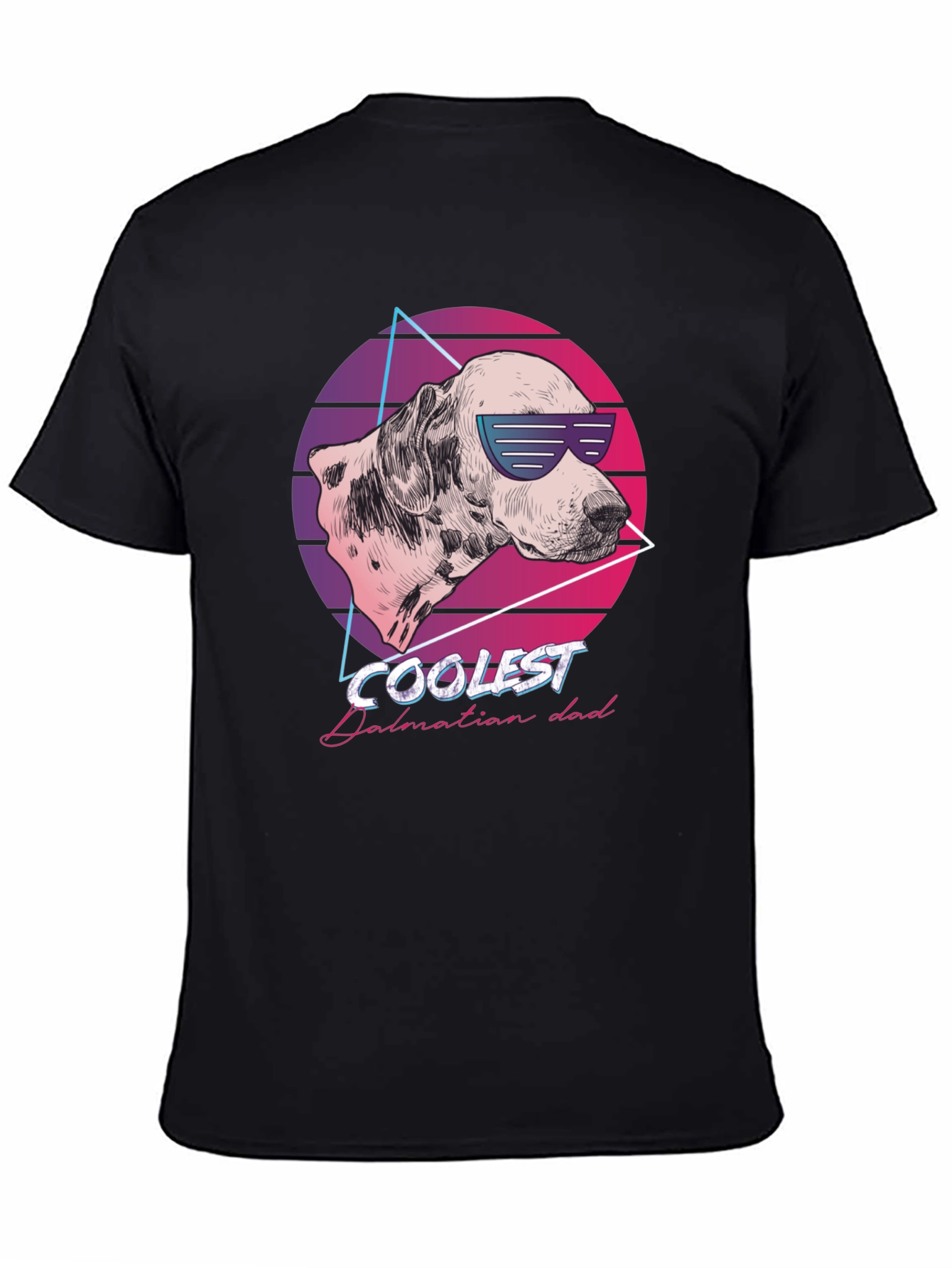 Coolest Dalmatian Dad T-Shirt Retro Style