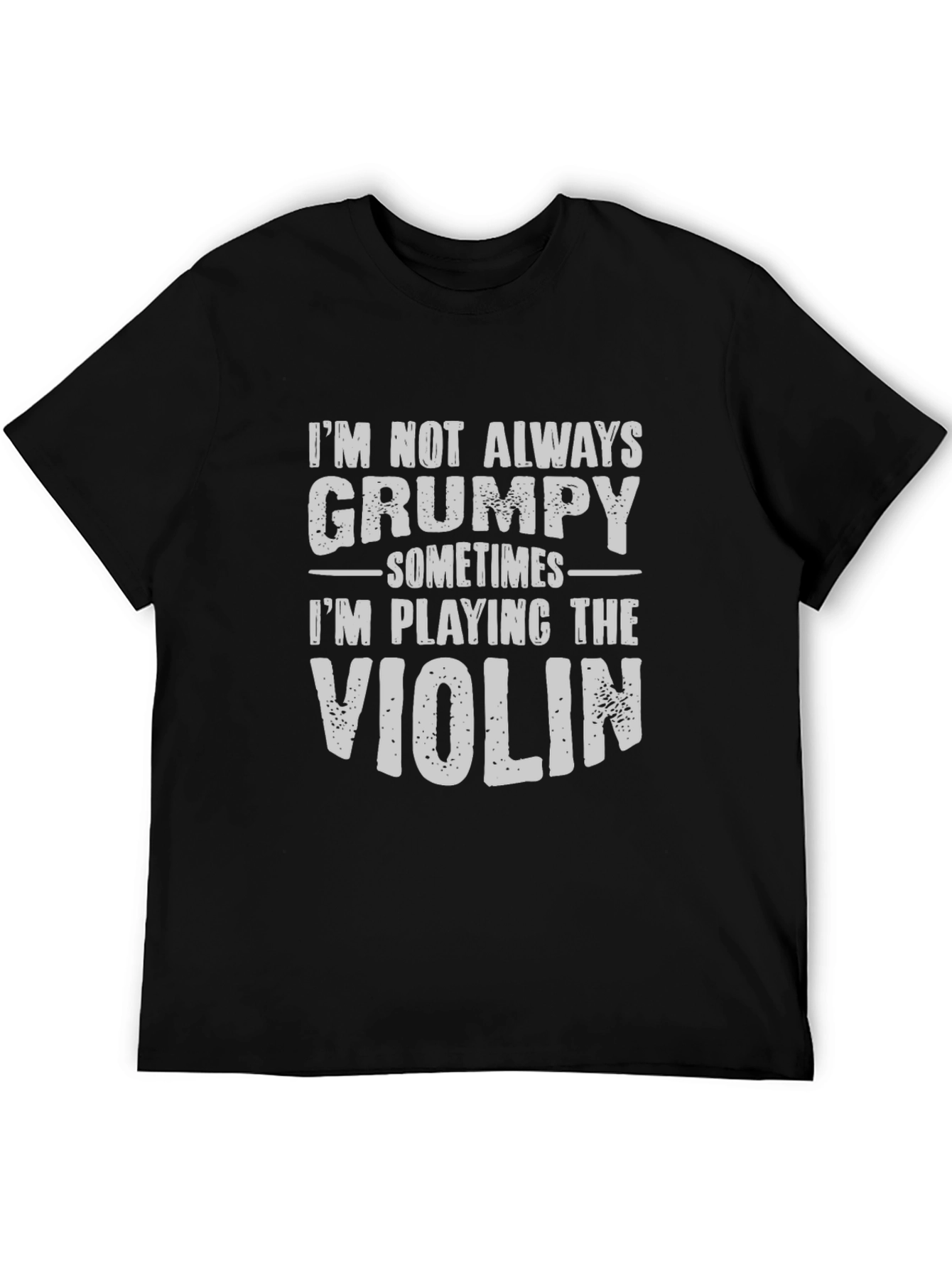 Grumpy Violinist T-Shirt - Funny Musician Tee