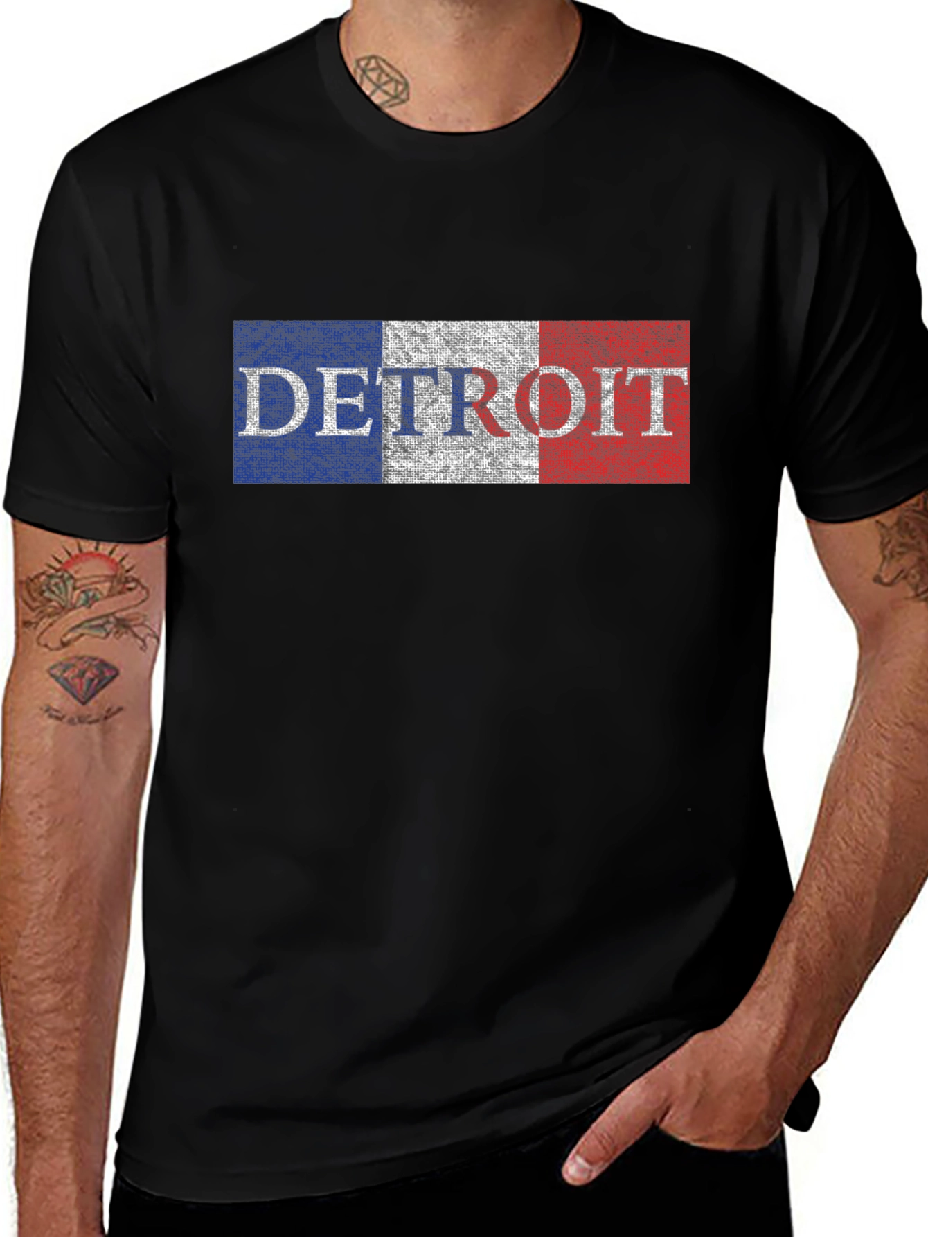 Detroit Flag T-Shirt - City Pride Tee