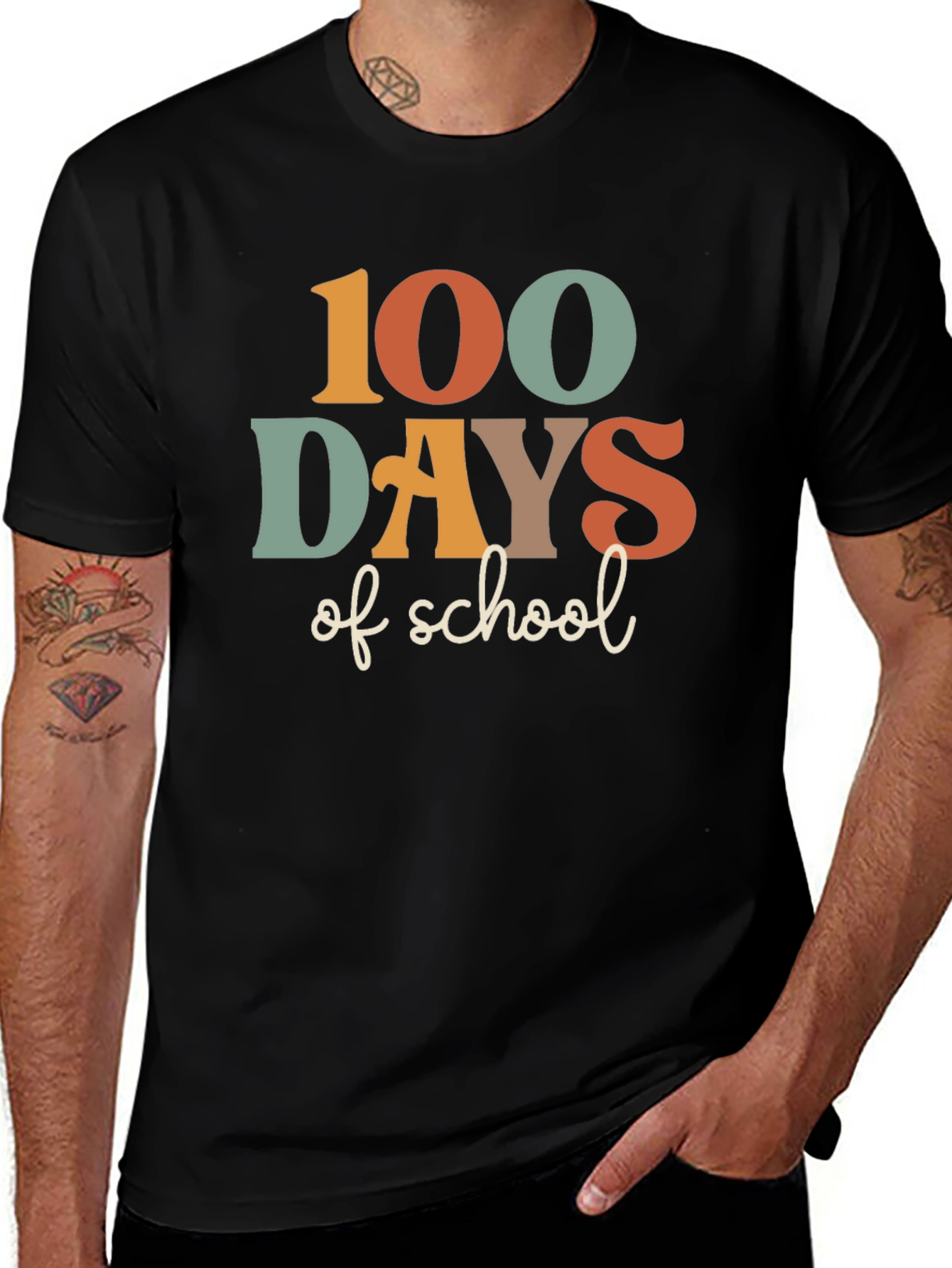 100 Days of School Graphic Tee - Unisex