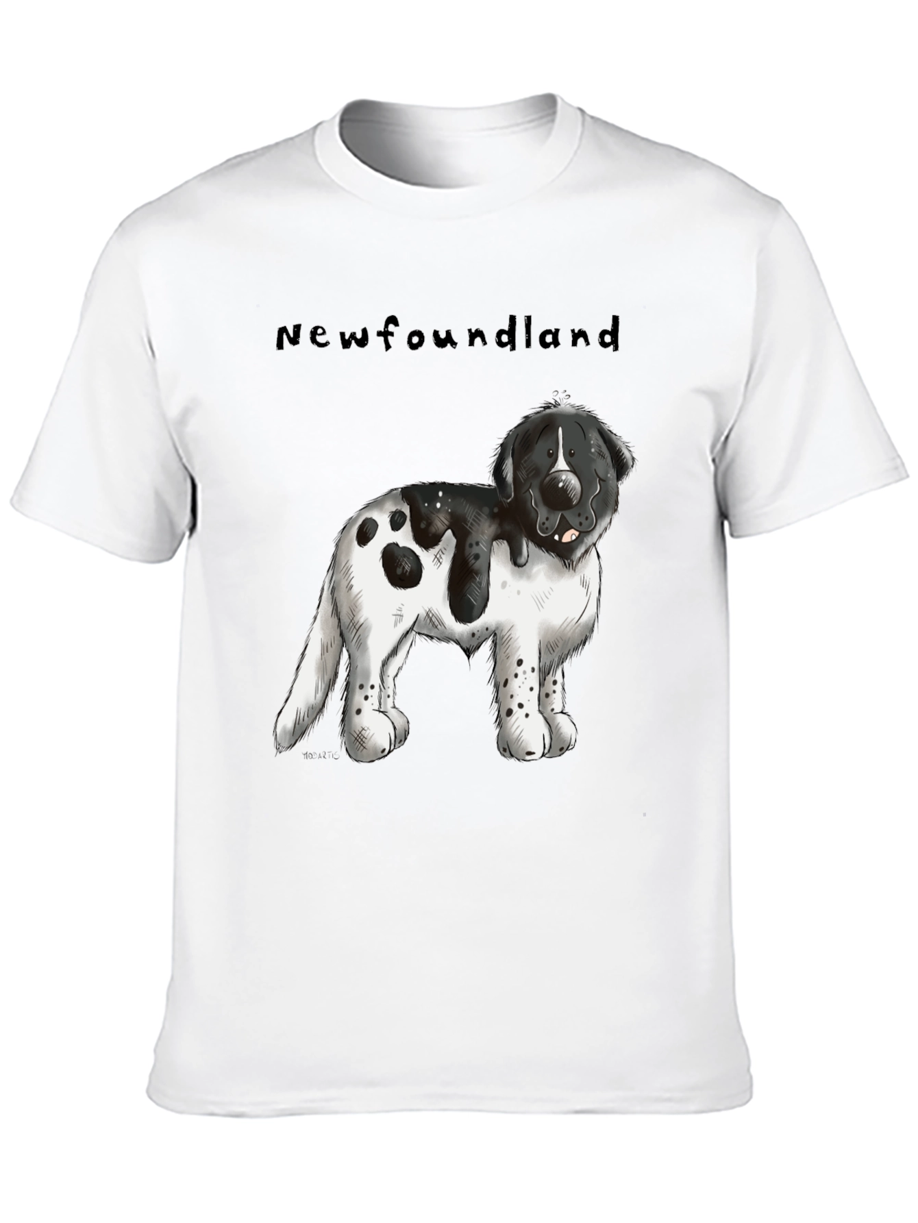 Newfoundland Dog Graphic T-Shirt
