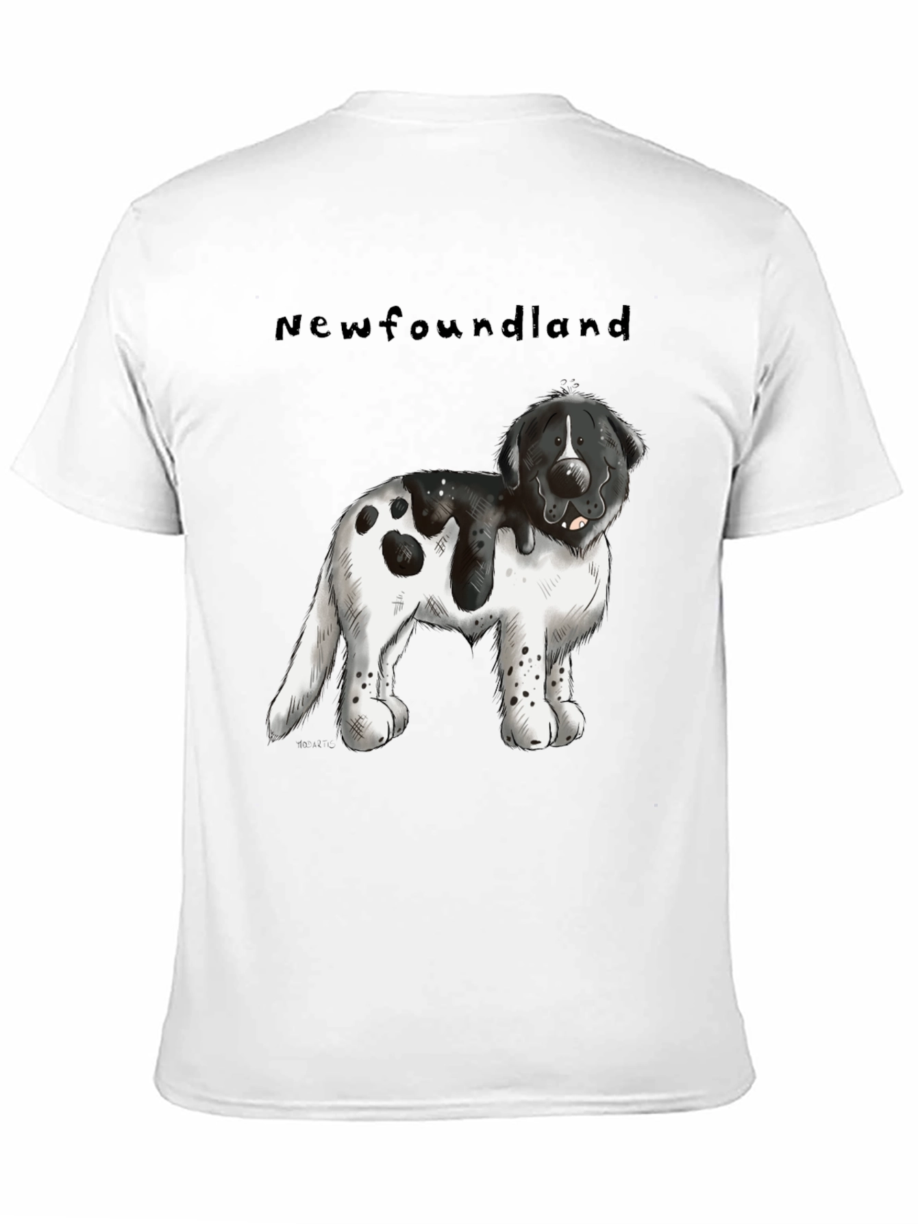 Newfoundland Dog Graphic T-Shirt