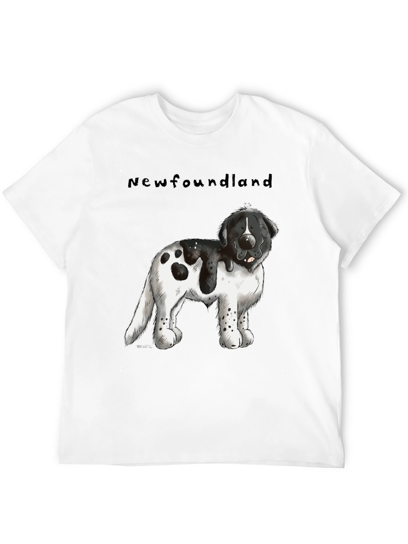 Newfoundland Dog Graphic T-Shirt