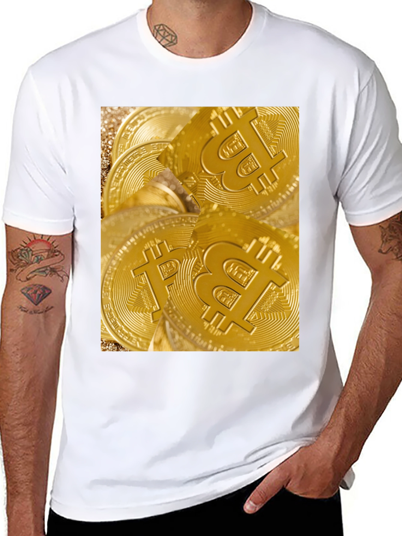 Bitcoin Graphic Tee - Crypto Currency Fashion