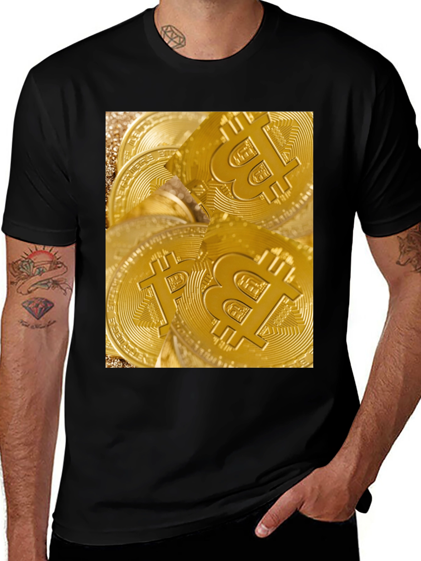 Bitcoin Graphic Tee - Crypto Currency Fashion