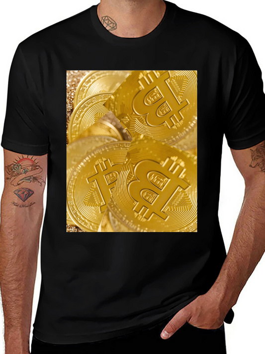 Bitcoin Graphic Tee - Crypto Currency Fashion