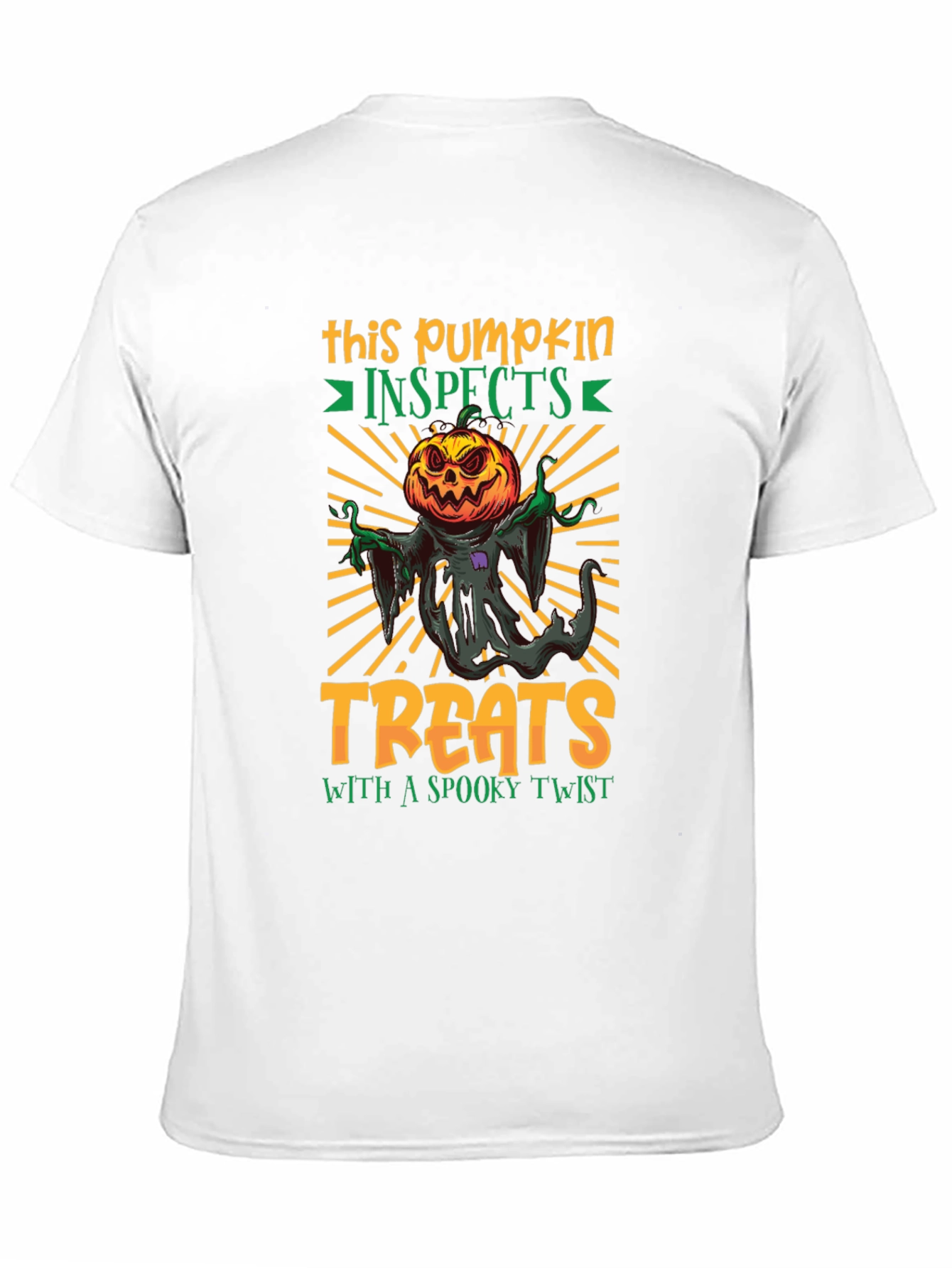 Spooky Pumpkin Treats Halloween T-Shirt