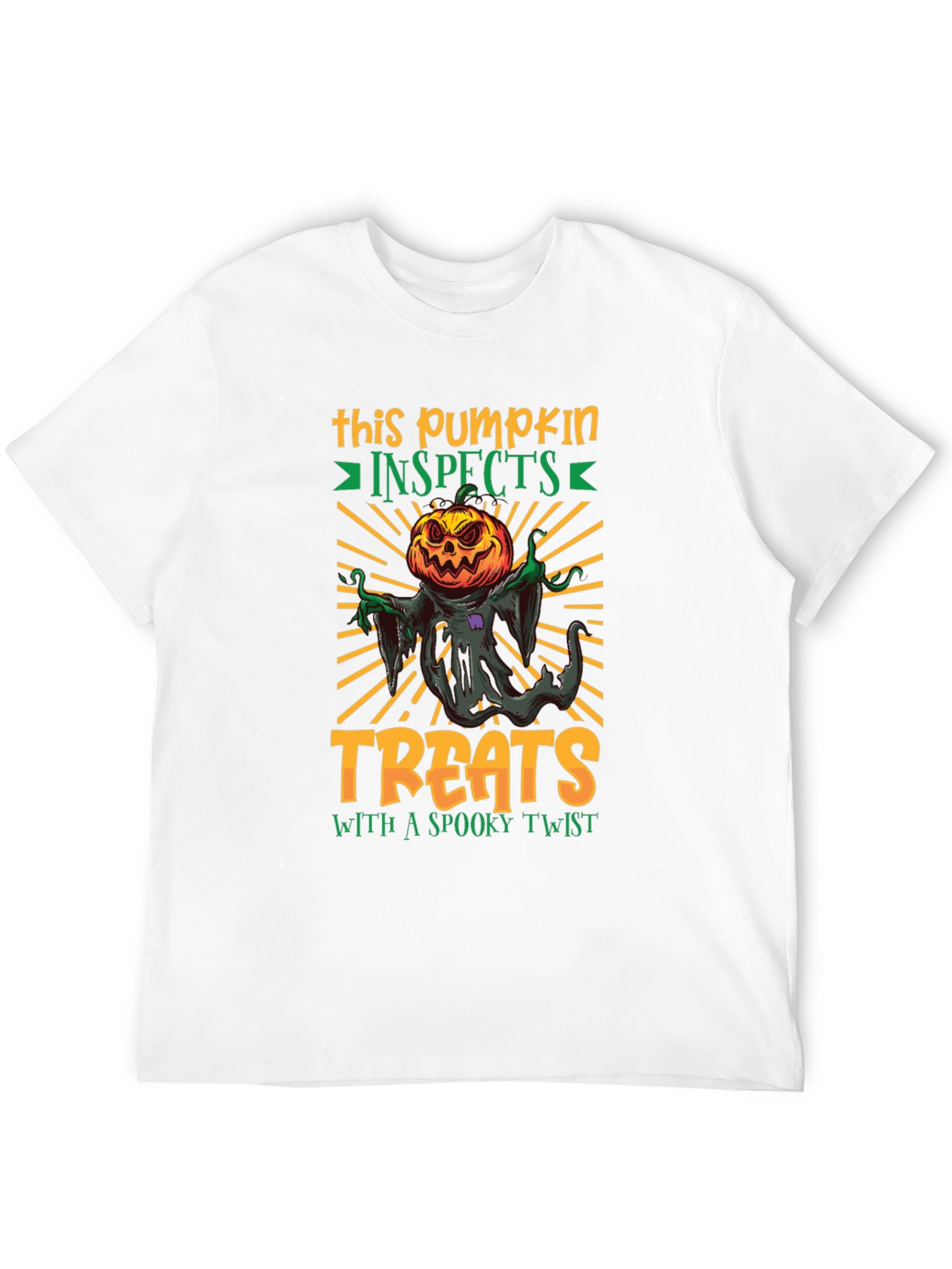 Spooky Pumpkin Treats Halloween T-Shirt