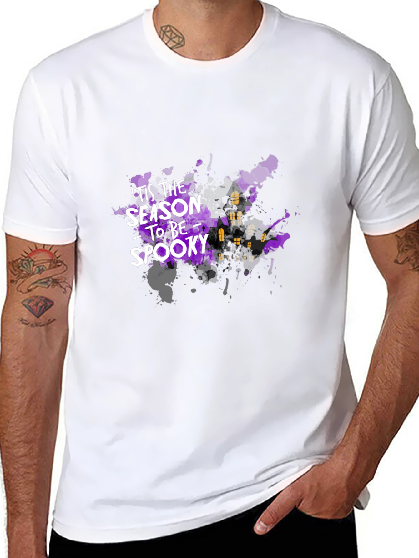 Spooky Season Tee: Halloween Graphic Print T-Shirt