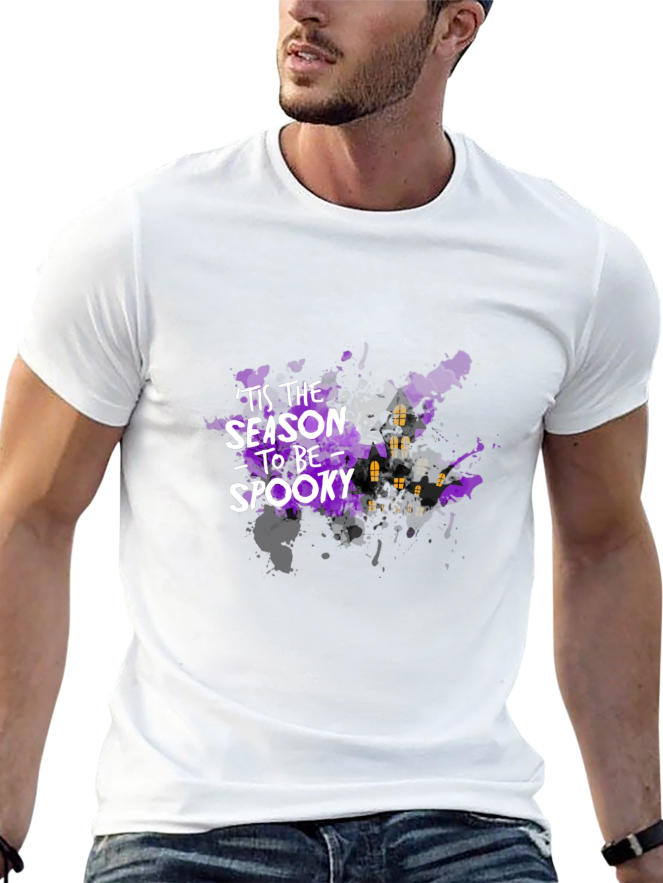 Spooky Season Tee: Halloween Graphic Print T-Shirt