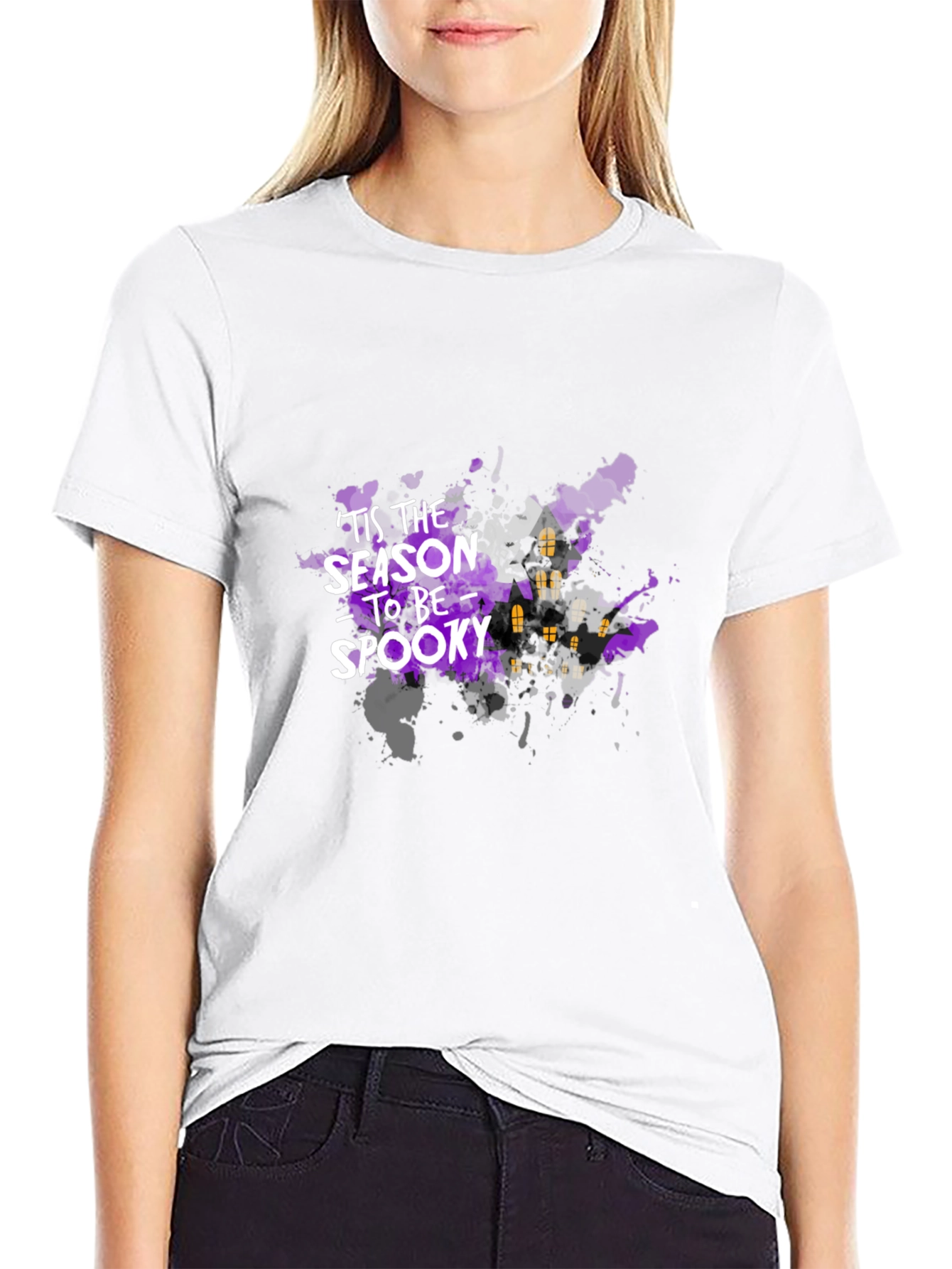 Spooky Season Tee: Halloween Graphic Print T-Shirt
