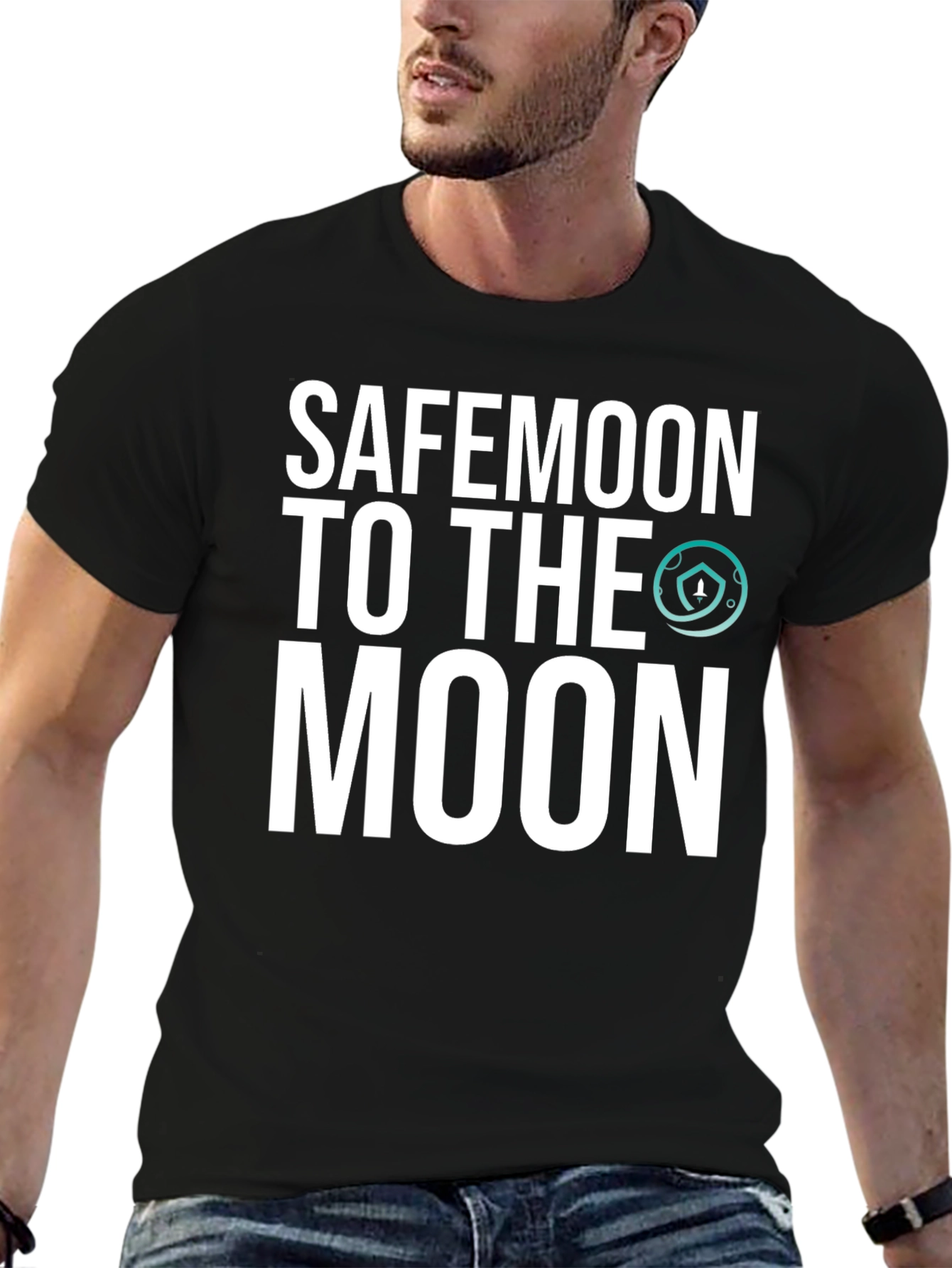 Safemoon to the Moon Graphic Tee