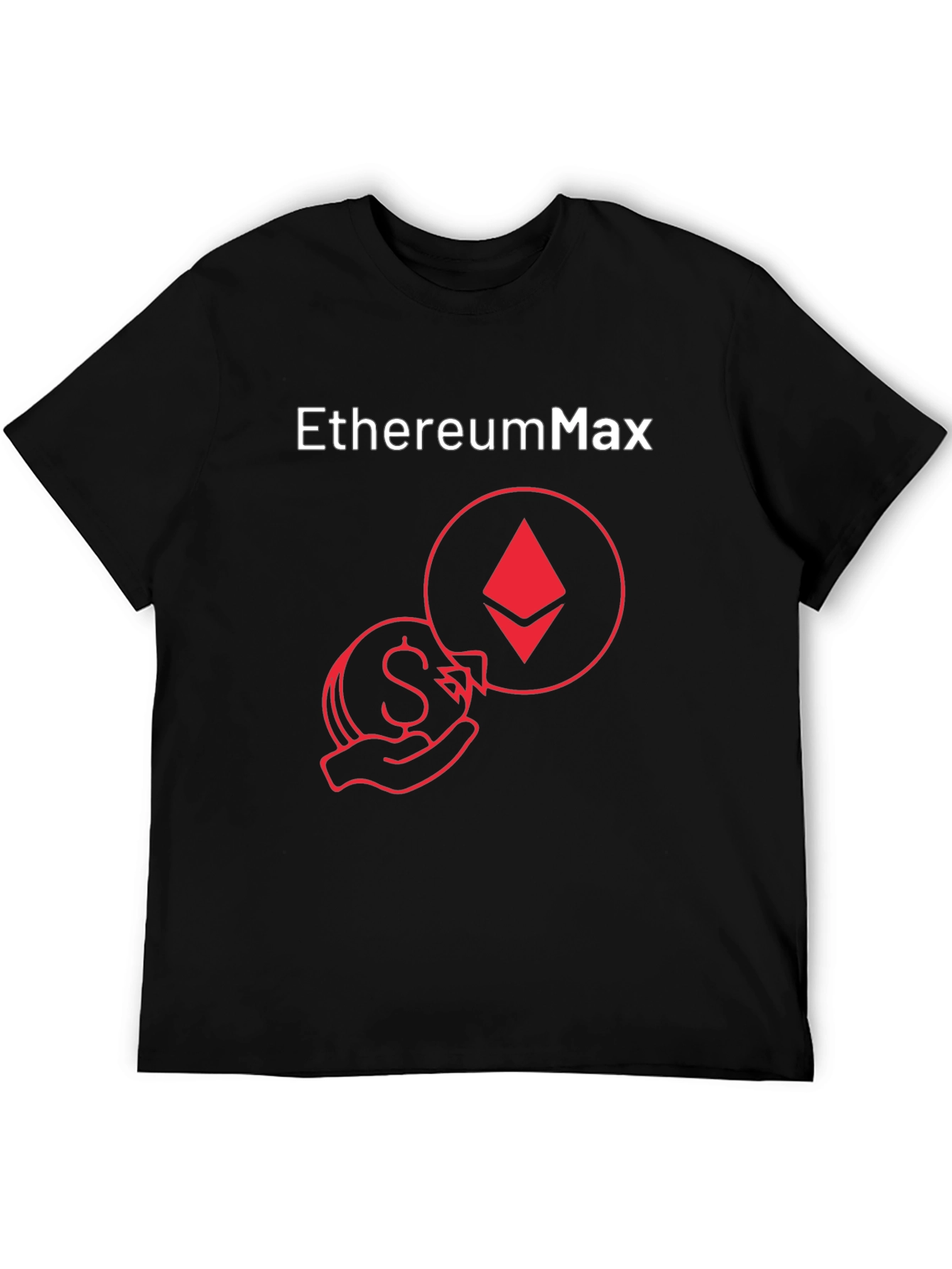 Ethereum Max Crypto T-Shirt - Black