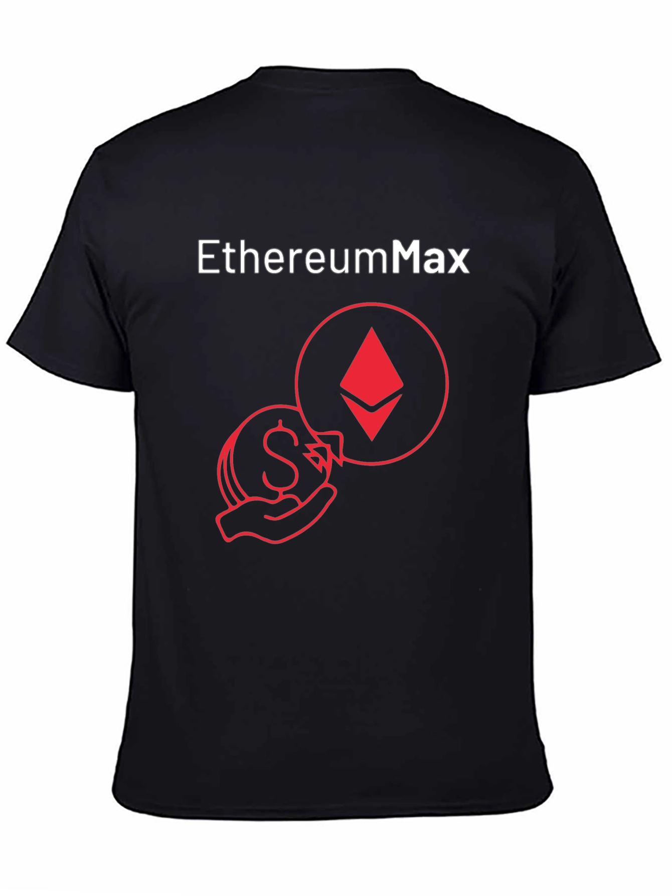 Ethereum Max Crypto T-Shirt - Black