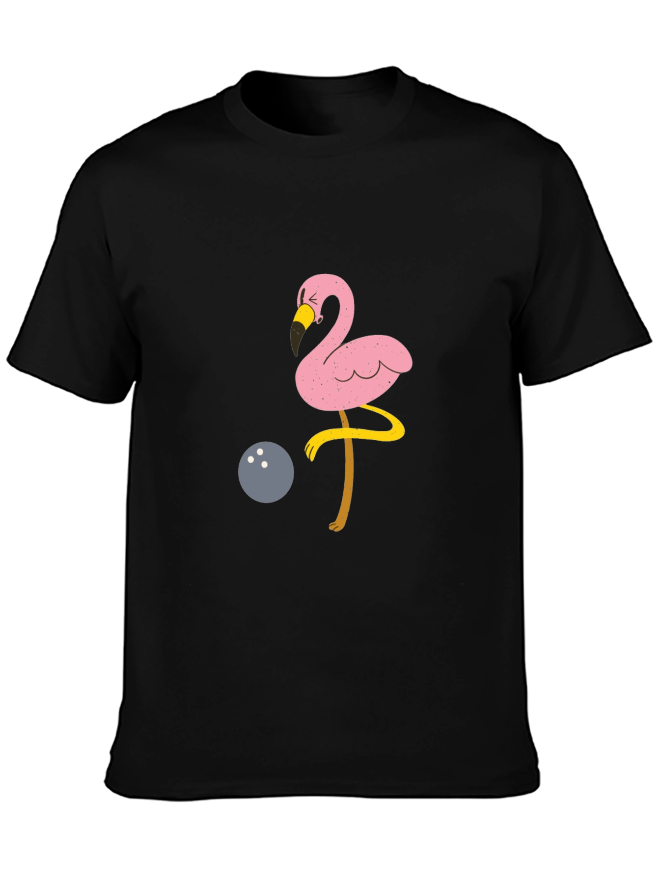 Flamingo Bowling T-Shirt - Fun & Unique Design