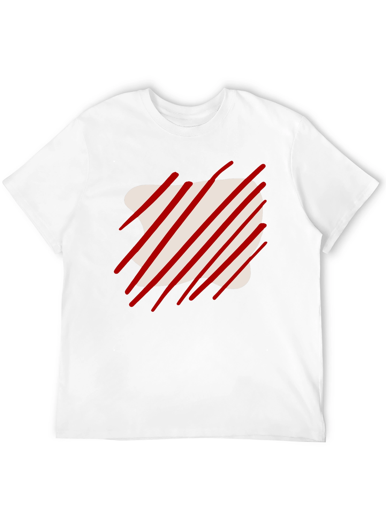 Abstract Graphic Tee - Modern Casual Wear