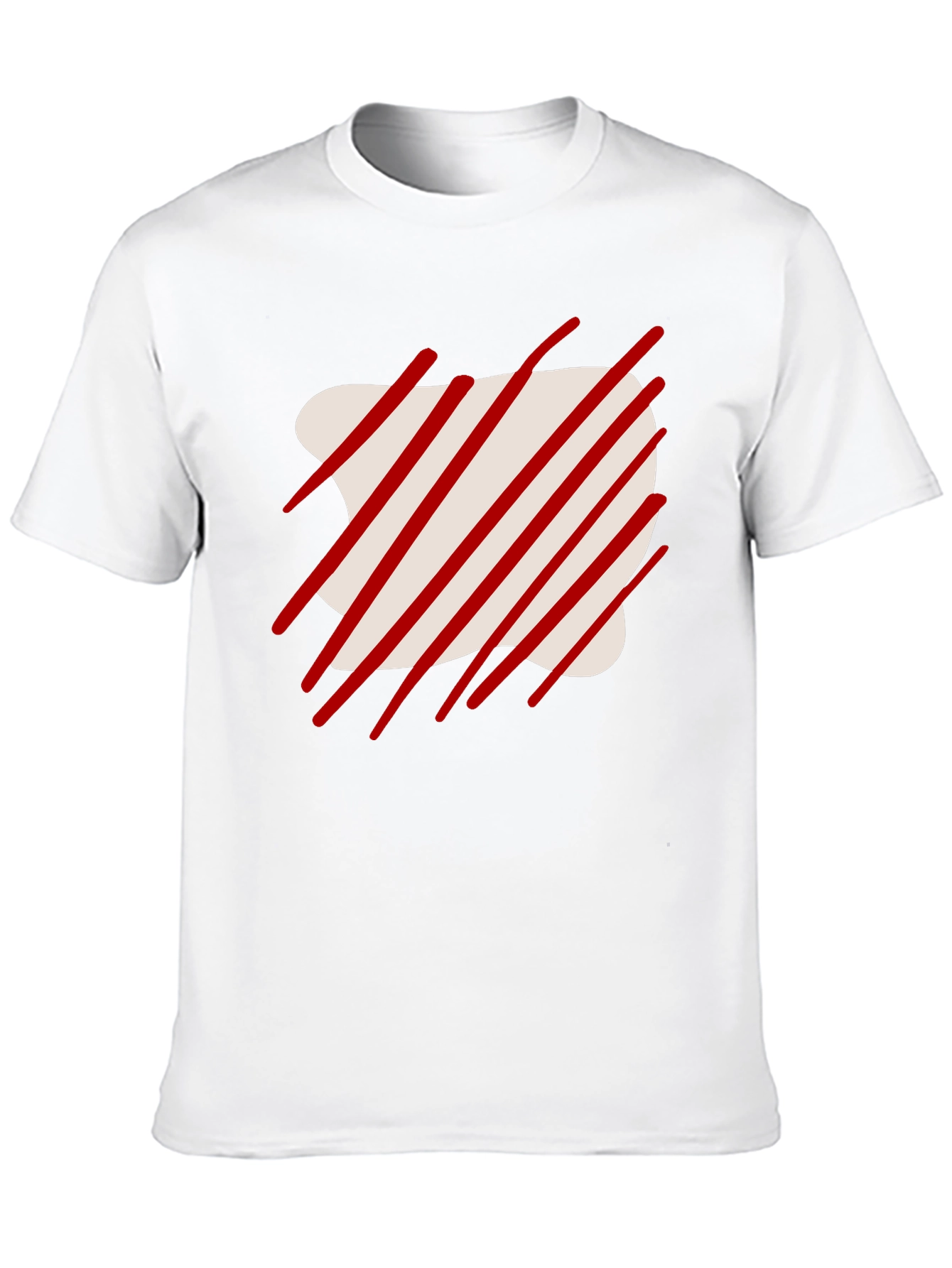 Abstract Graphic Tee - Modern Casual Wear