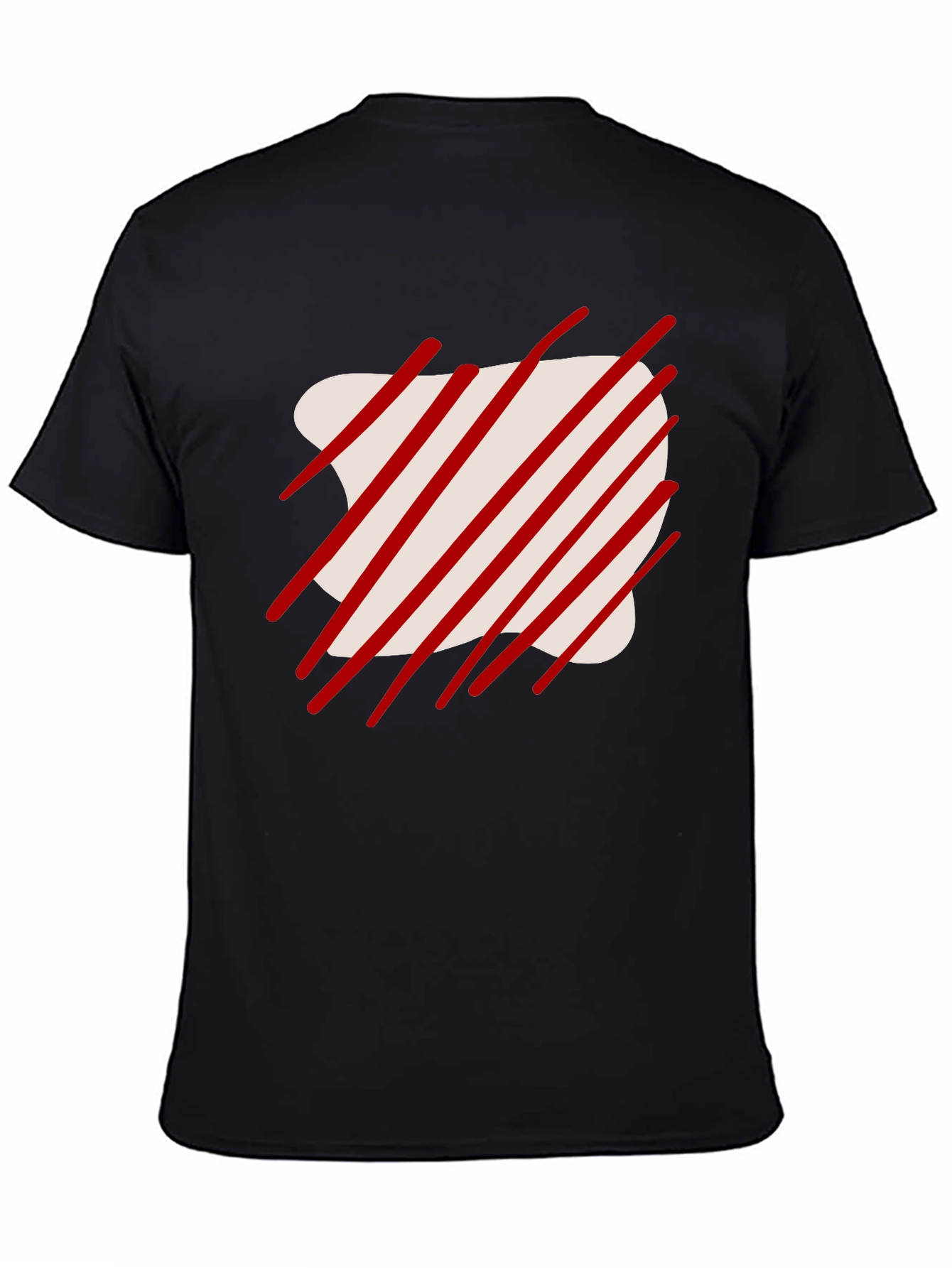 Abstract Graphic Tee - Modern Casual Wear