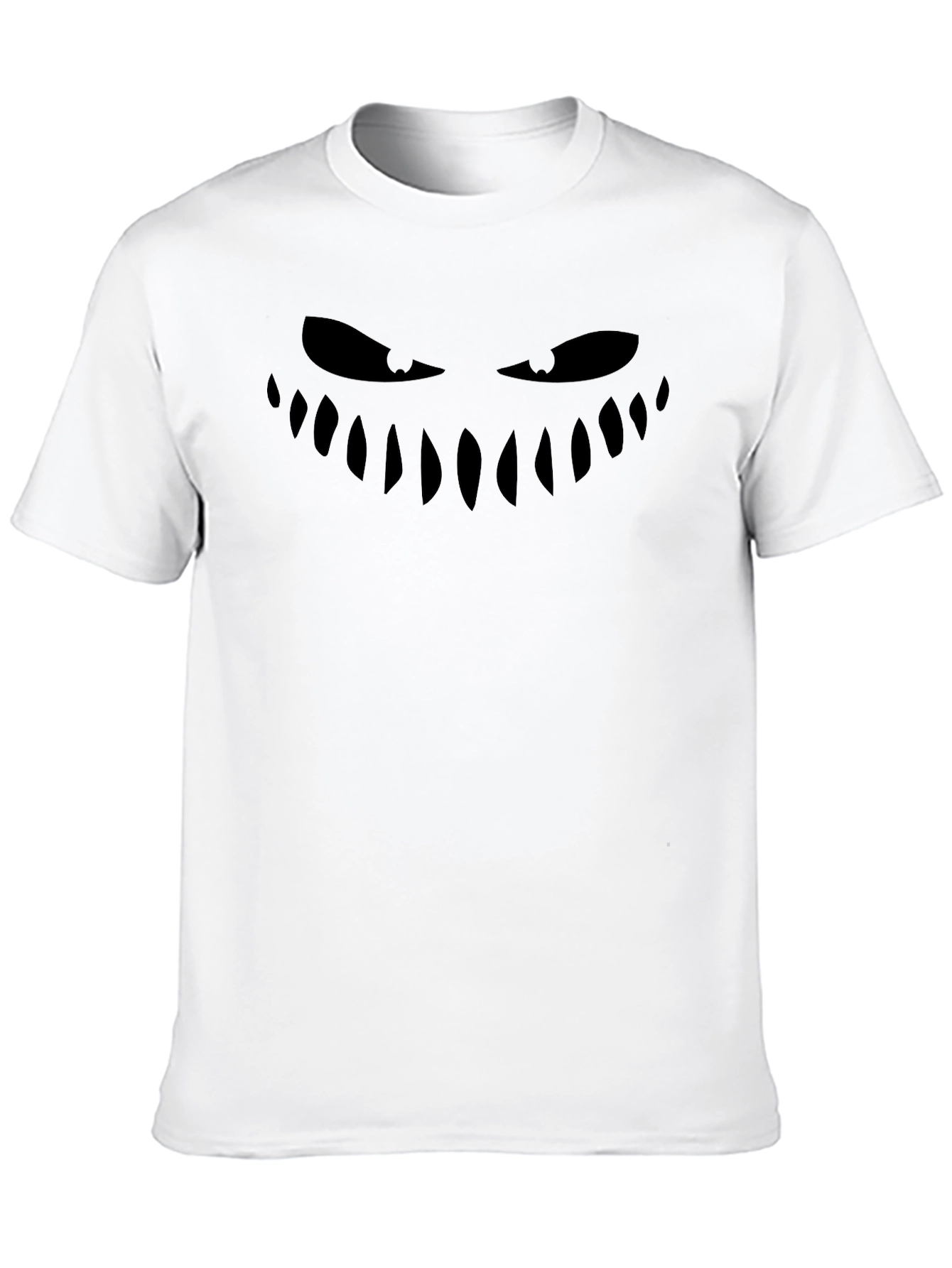 Spooky Smile Black T-Shirt
