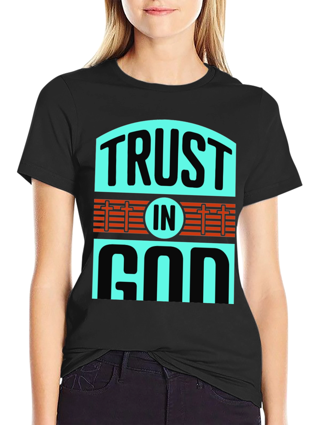 Trust in God Graphic Tee - Christian Faith T-Shirt
